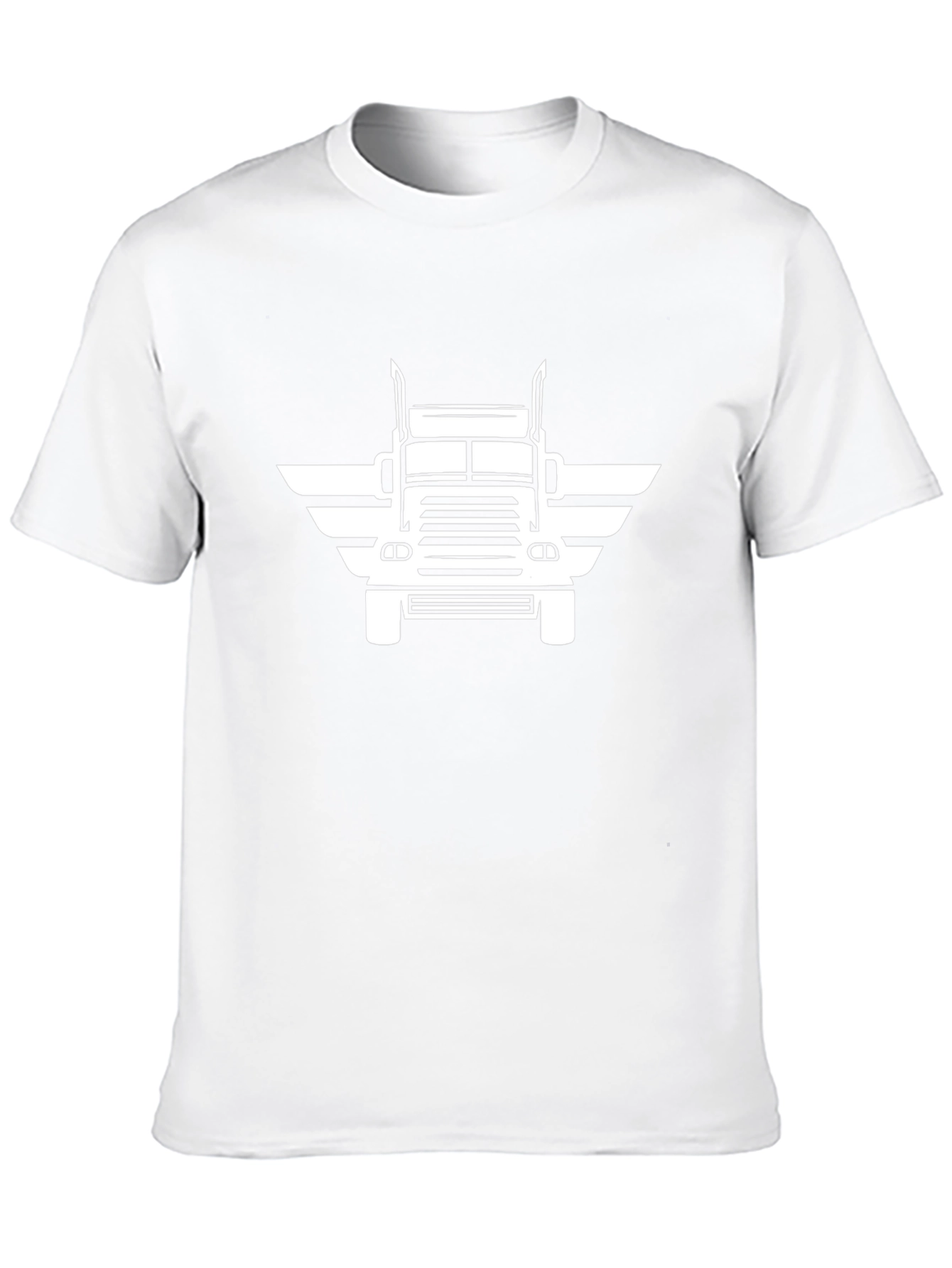 Trucker Wings Graphic Tee - Black