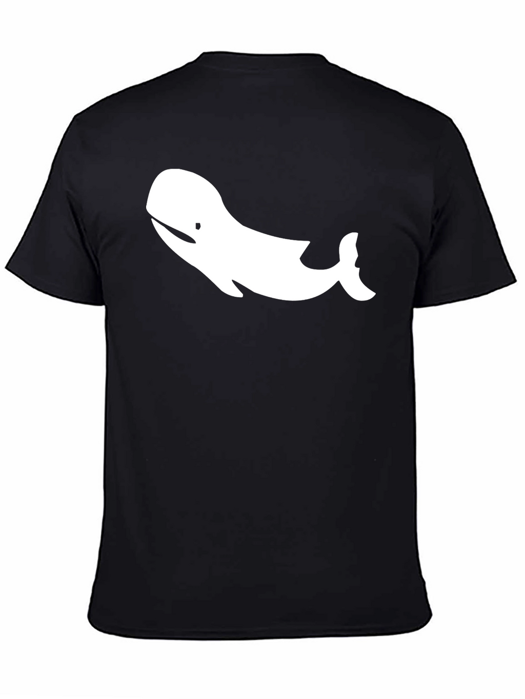 Whale Graphic T-Shirt - Stylish Crew Neck Tee