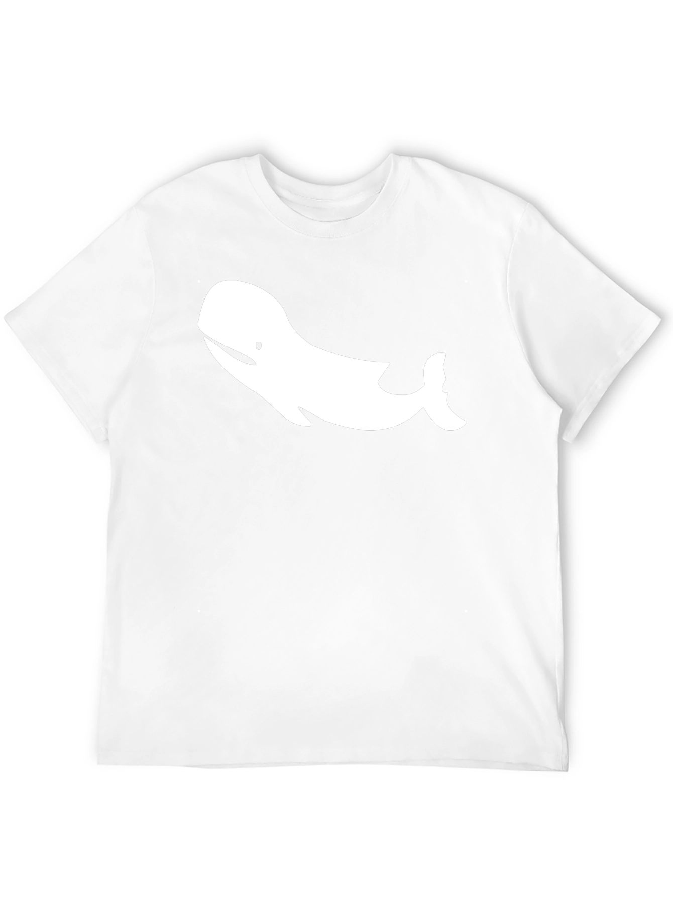 Whale Graphic T-Shirt - Stylish Crew Neck Tee