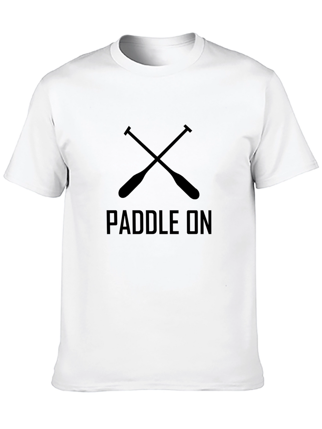 Paddle On Graphic Tee - Black