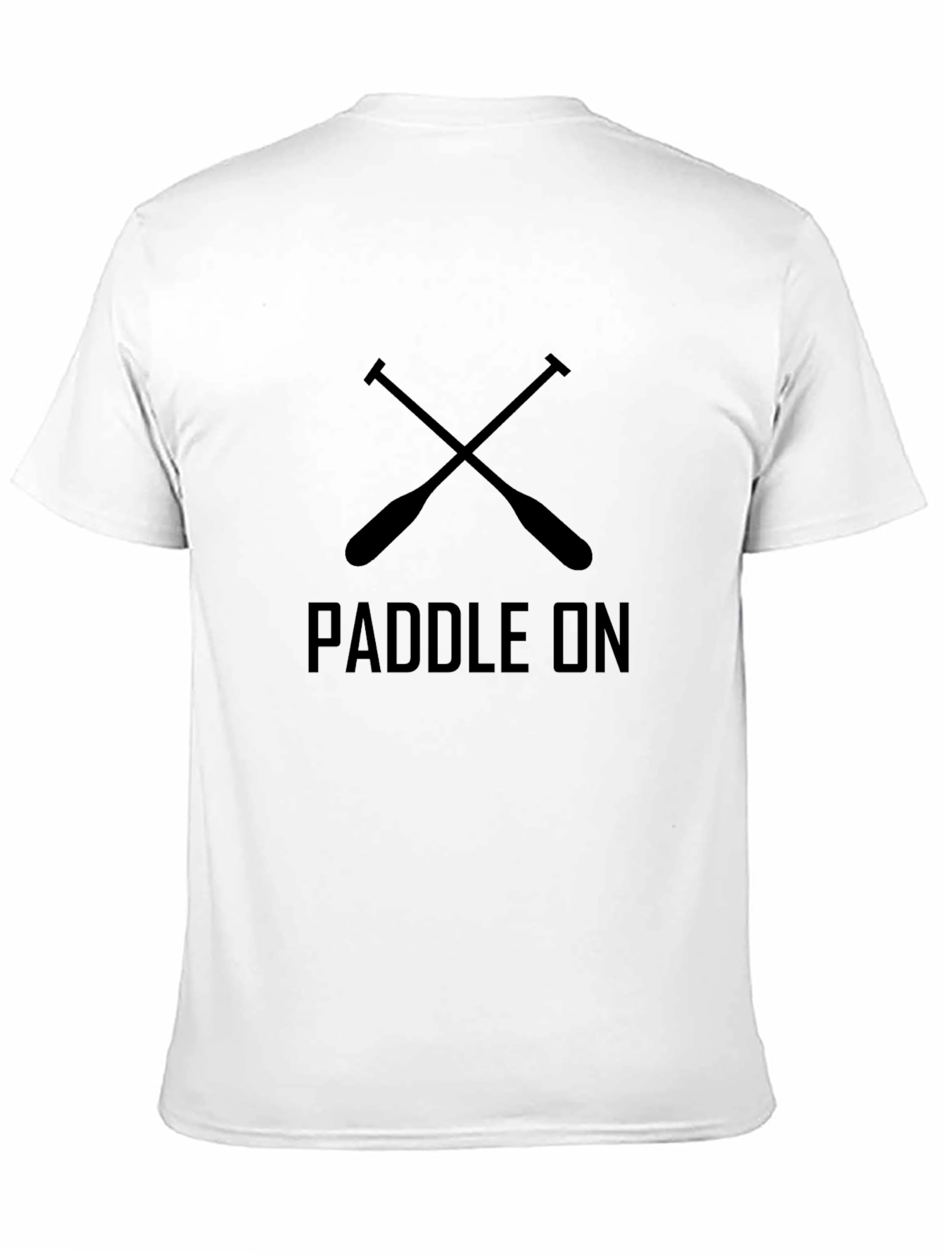Paddle On Graphic Tee - Black