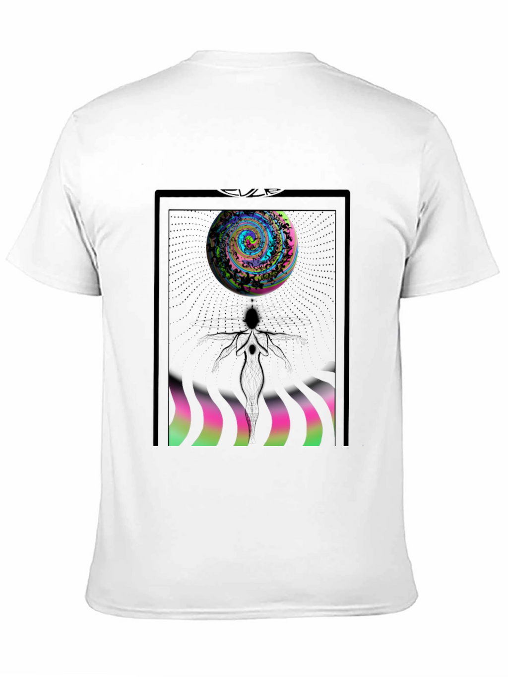 Abstract Art Graphic Print T-Shirt