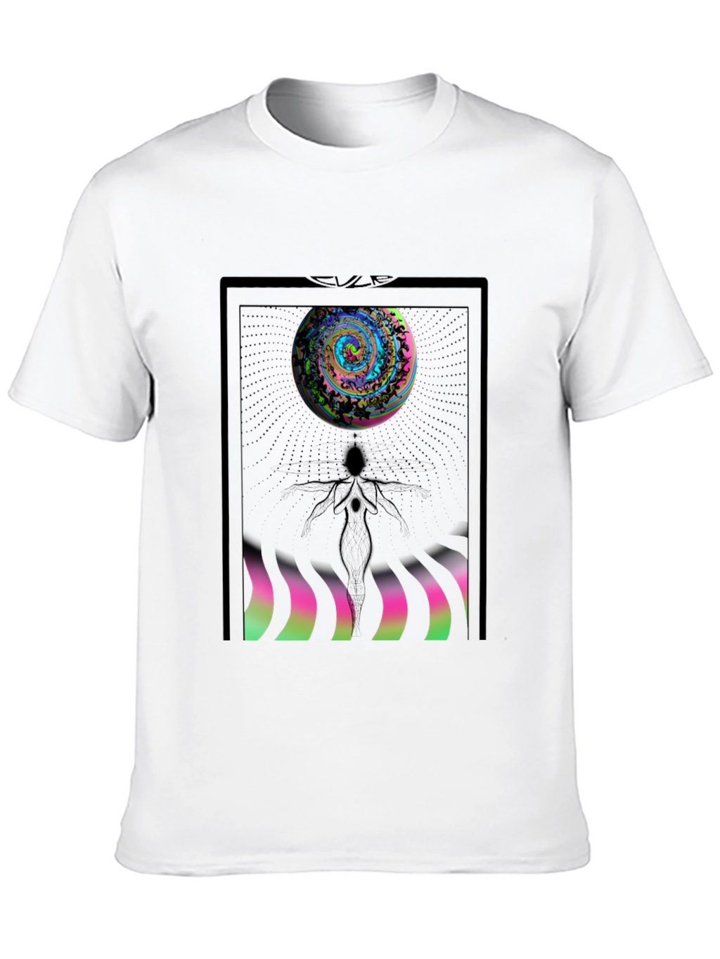 Abstract Art Graphic Print T-Shirt
