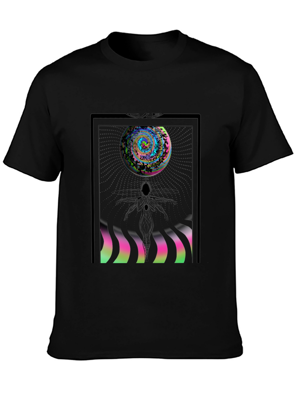 Abstract Art Graphic Print T-Shirt