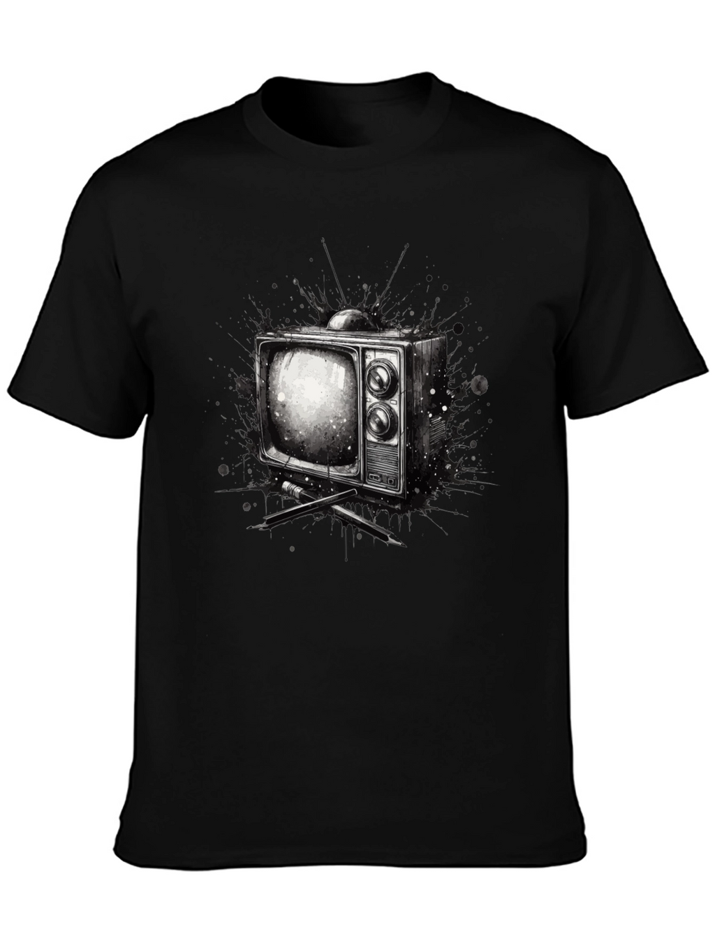 Retro TV Graphic Tee - Classic Television T-Shirt