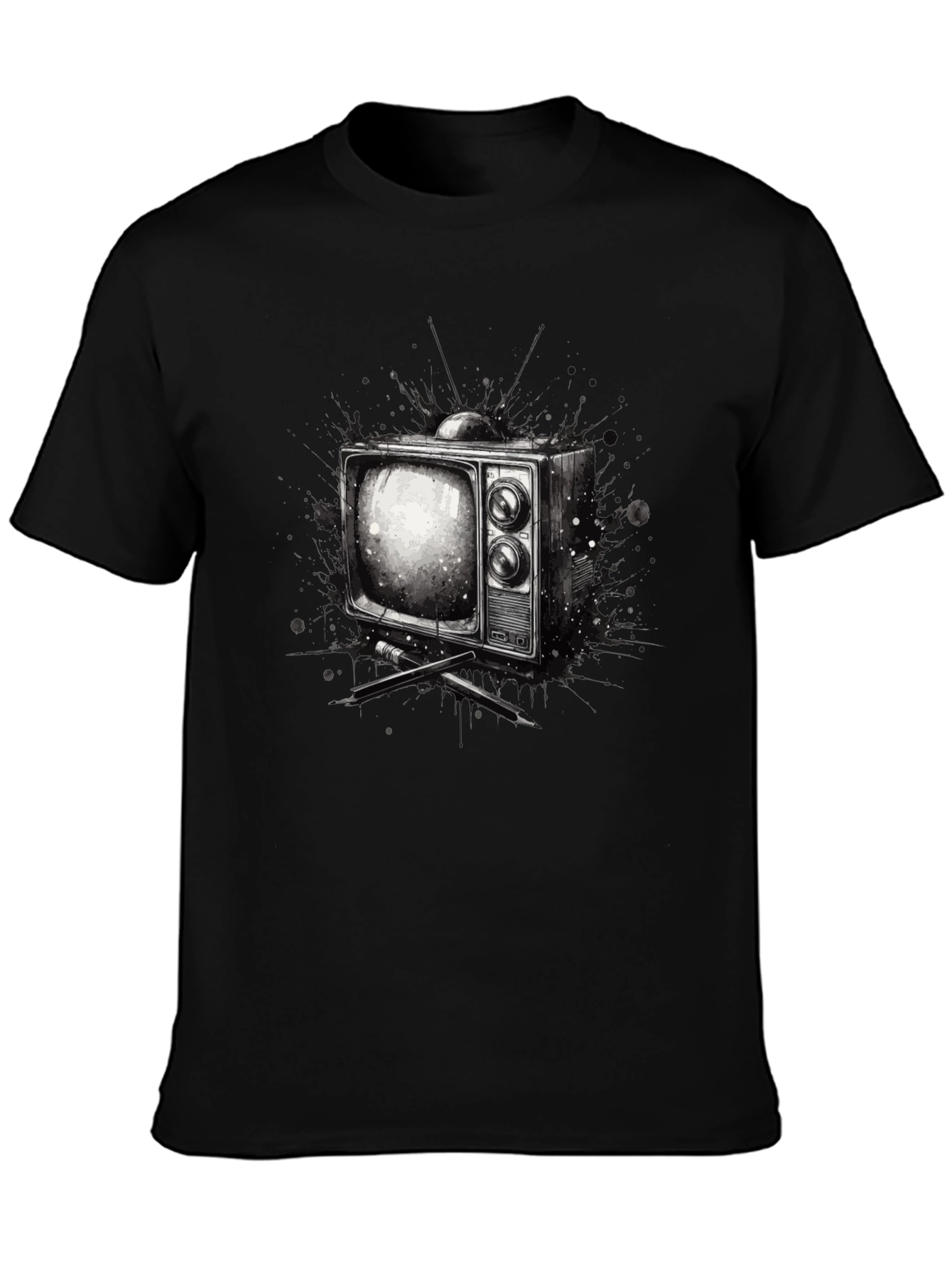 Retro TV Graphic Tee - Classic Television T-Shirt