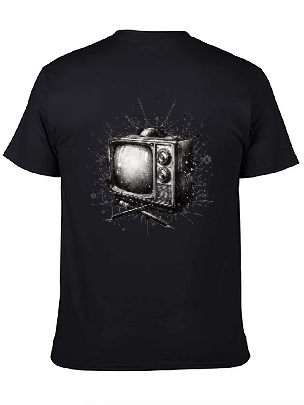 Retro TV Graphic Tee - Classic Television T-Shirt