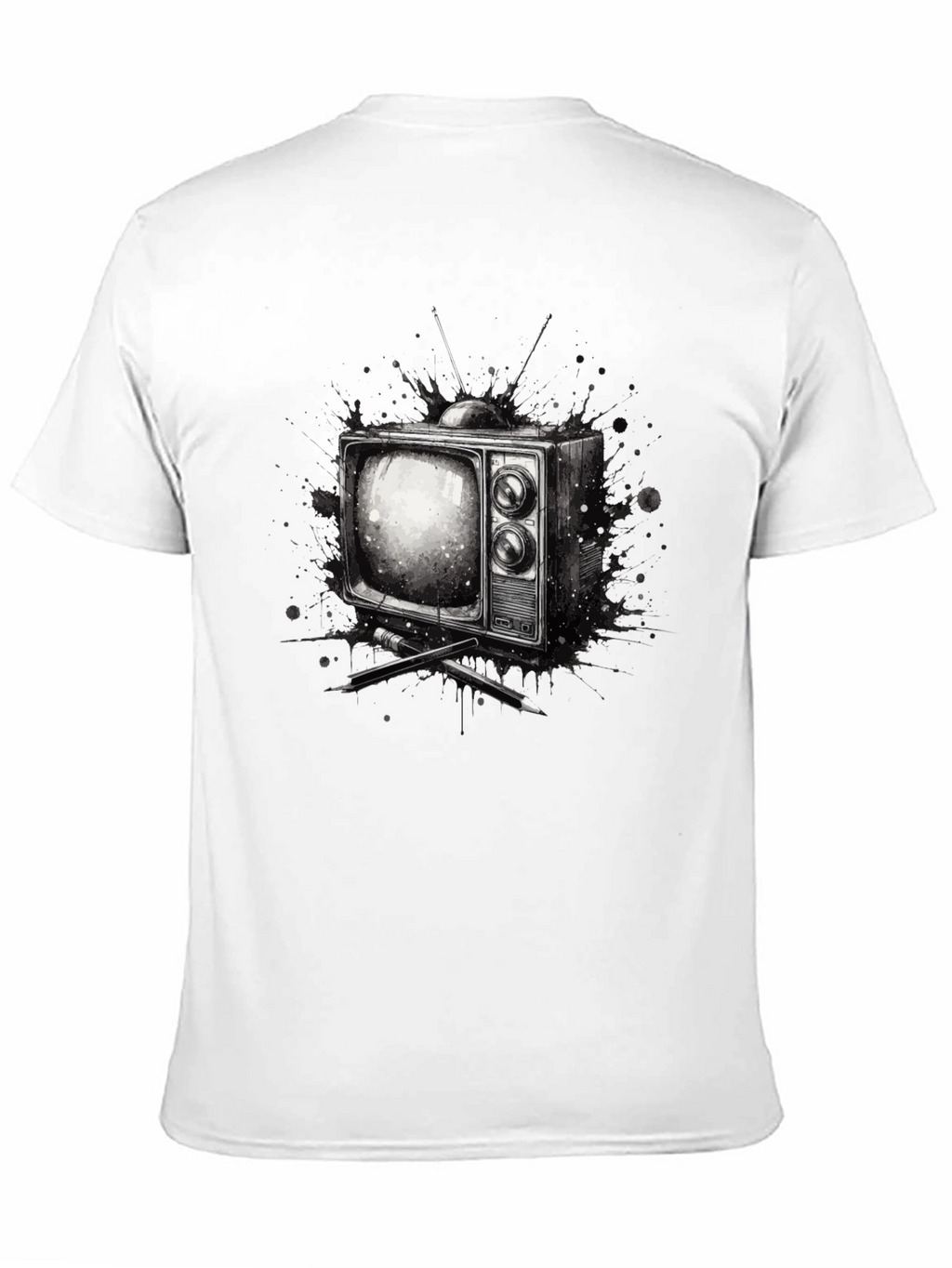 Retro TV Graphic Tee - Classic Television T-Shirt