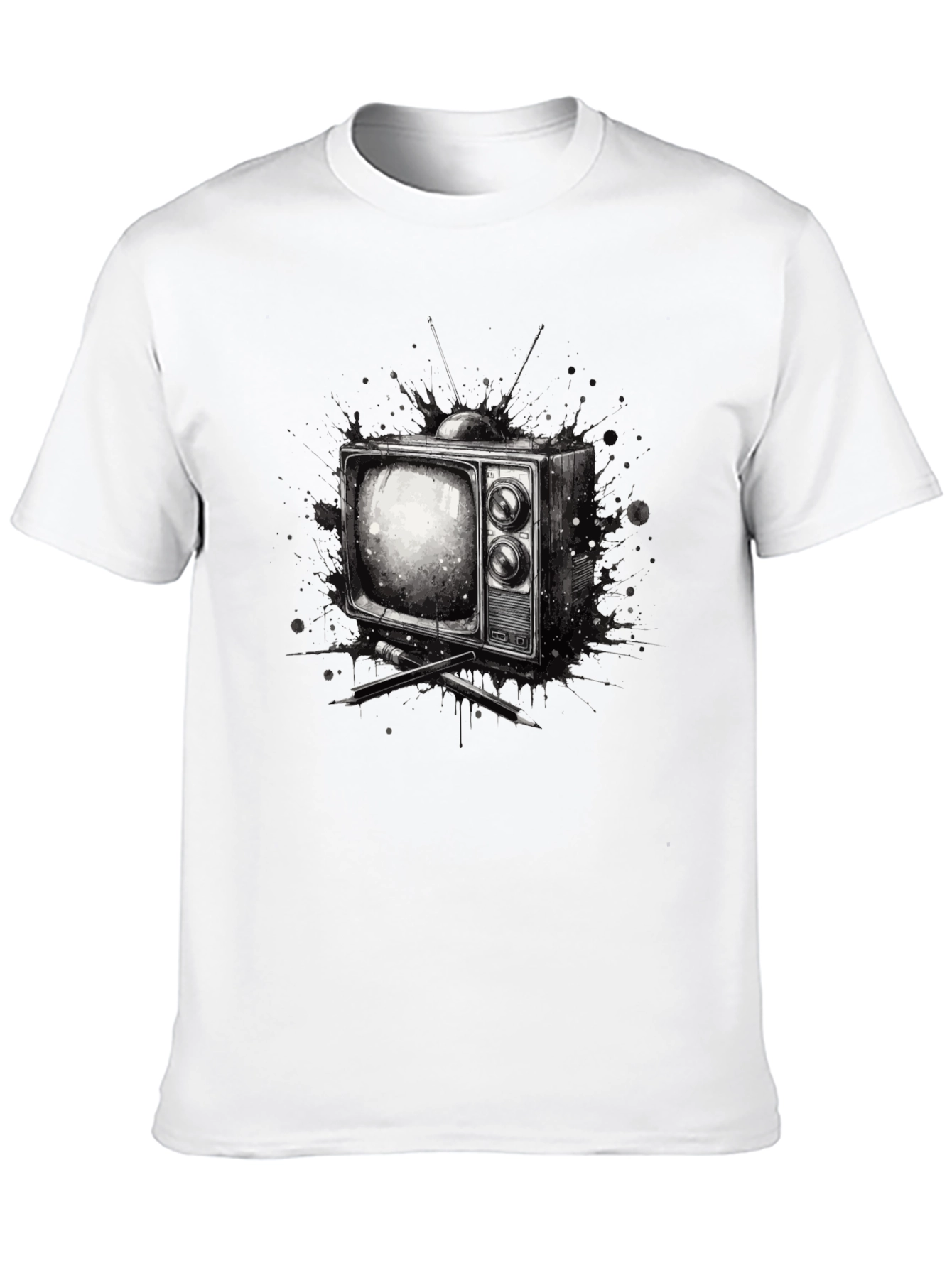 Retro TV Graphic Tee - Classic Television T-Shirt