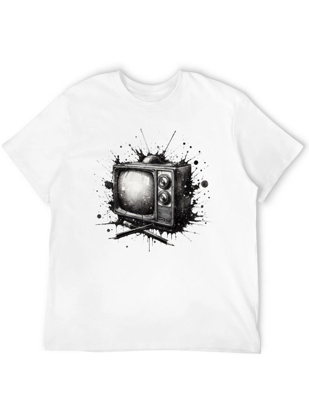 Retro TV Graphic Tee - Classic Television T-Shirt