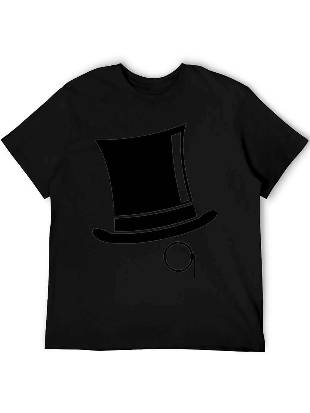 Top Hat Monocle Graphic Tee - Stylish & Unique