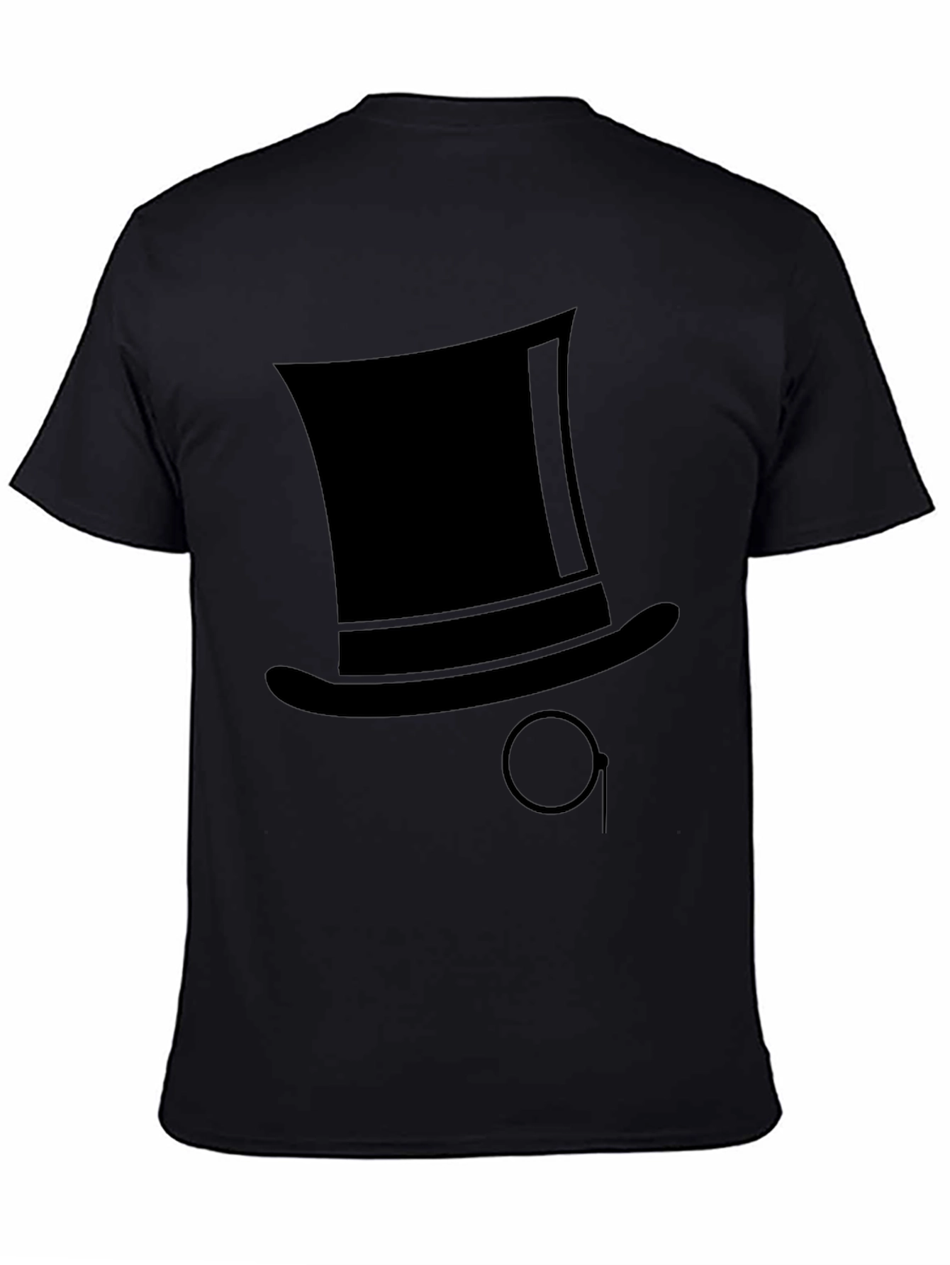 Top Hat Monocle Graphic Tee - Stylish & Unique