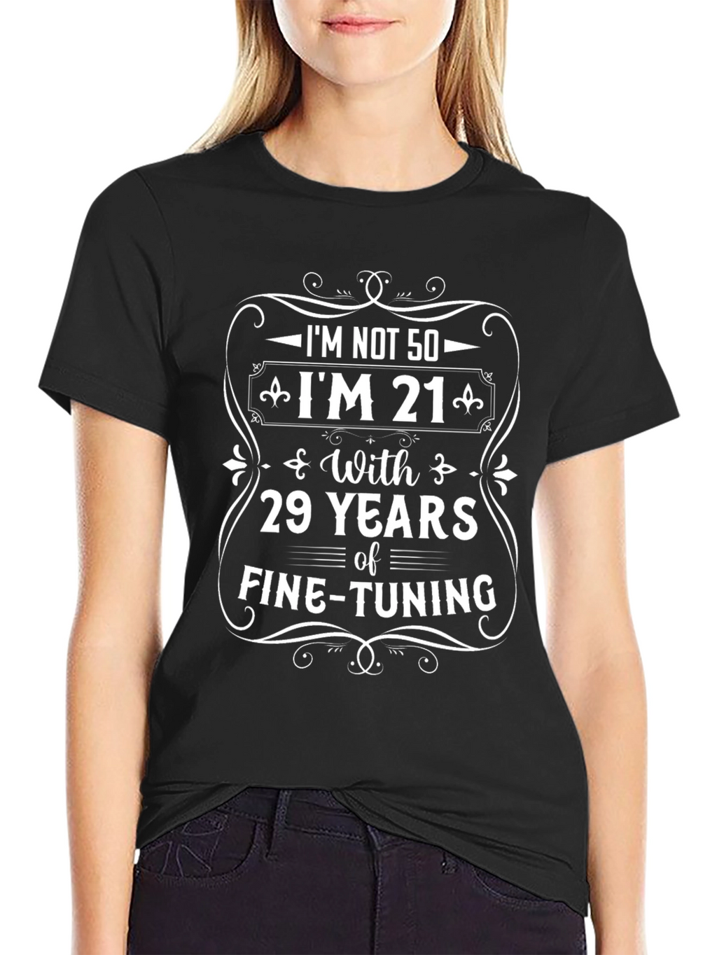 Funny 50th Birthday Im Not 50 T-Shirt