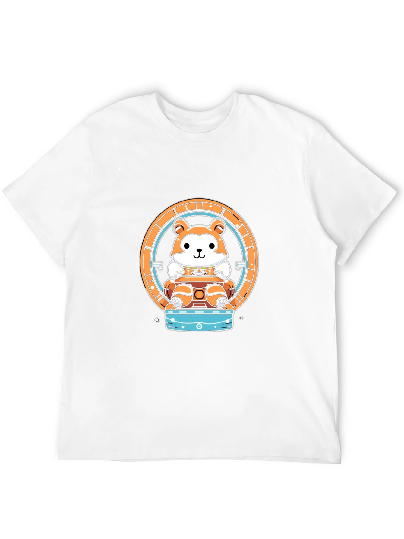 Hamster Wheel Graphic Tee - Unique Design