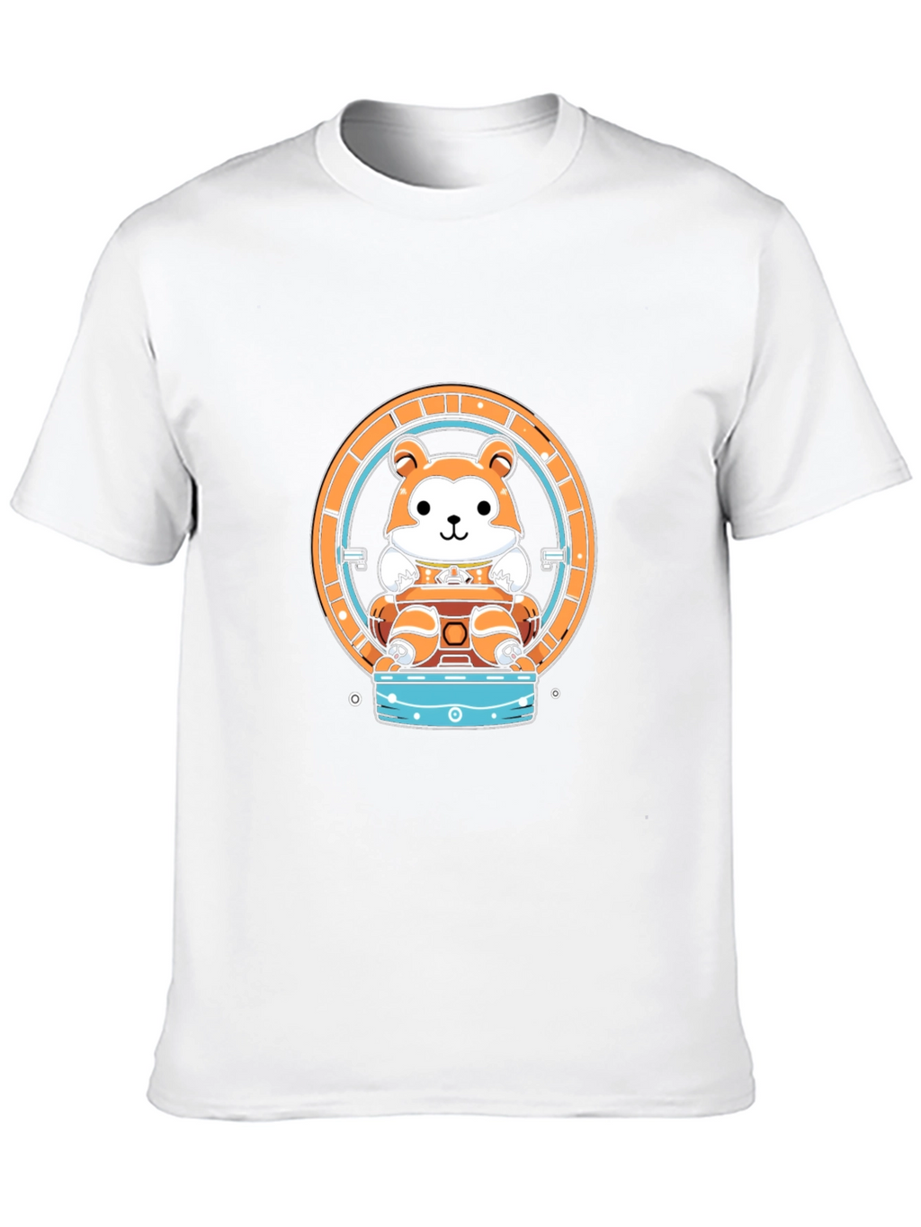 Hamster Wheel Graphic Tee - Unique Design