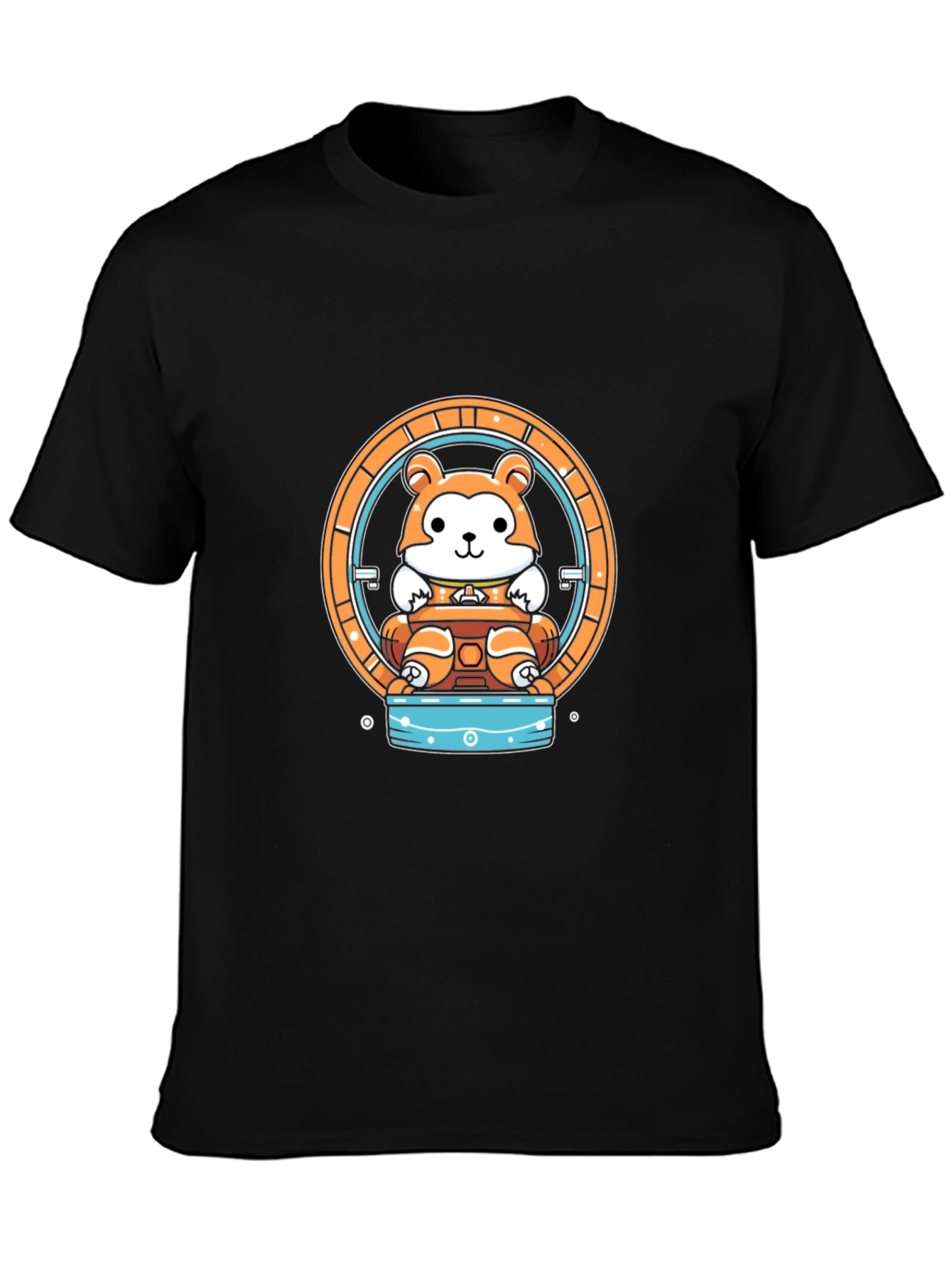 Hamster Wheel Graphic Tee - Unique Design