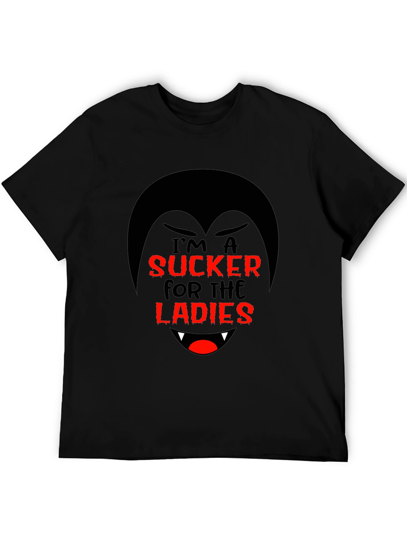 Im a Sucker for the Ladies Vampire Graphic T-Shirt