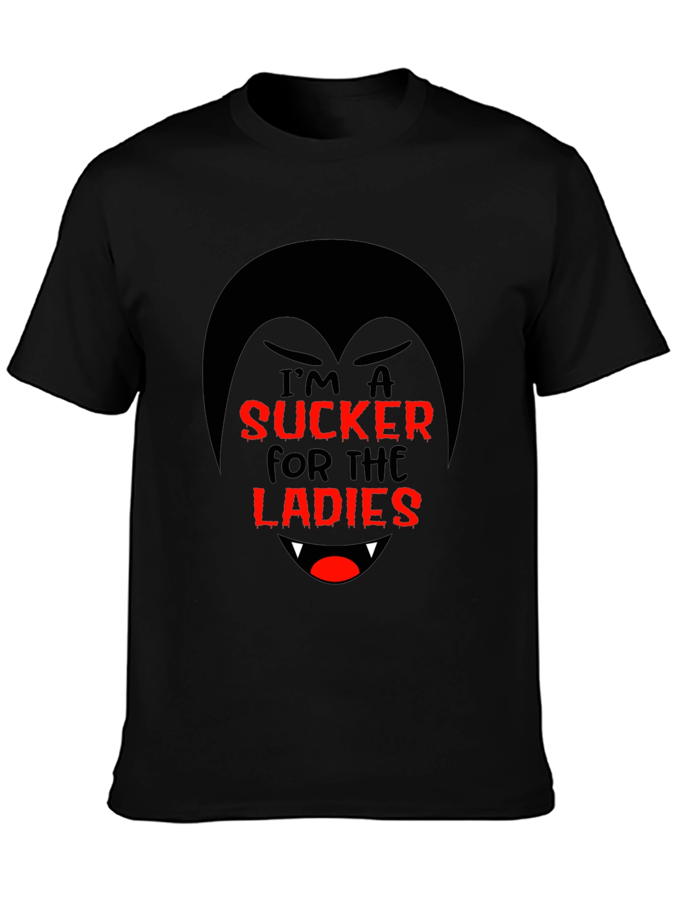 Im a Sucker for the Ladies Vampire Graphic T-Shirt