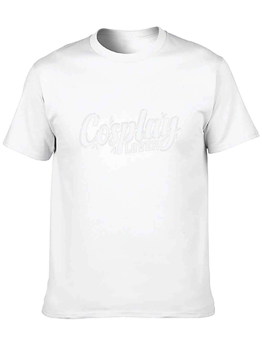 Cosplay Lover T-Shirt - Black Graphic Tee