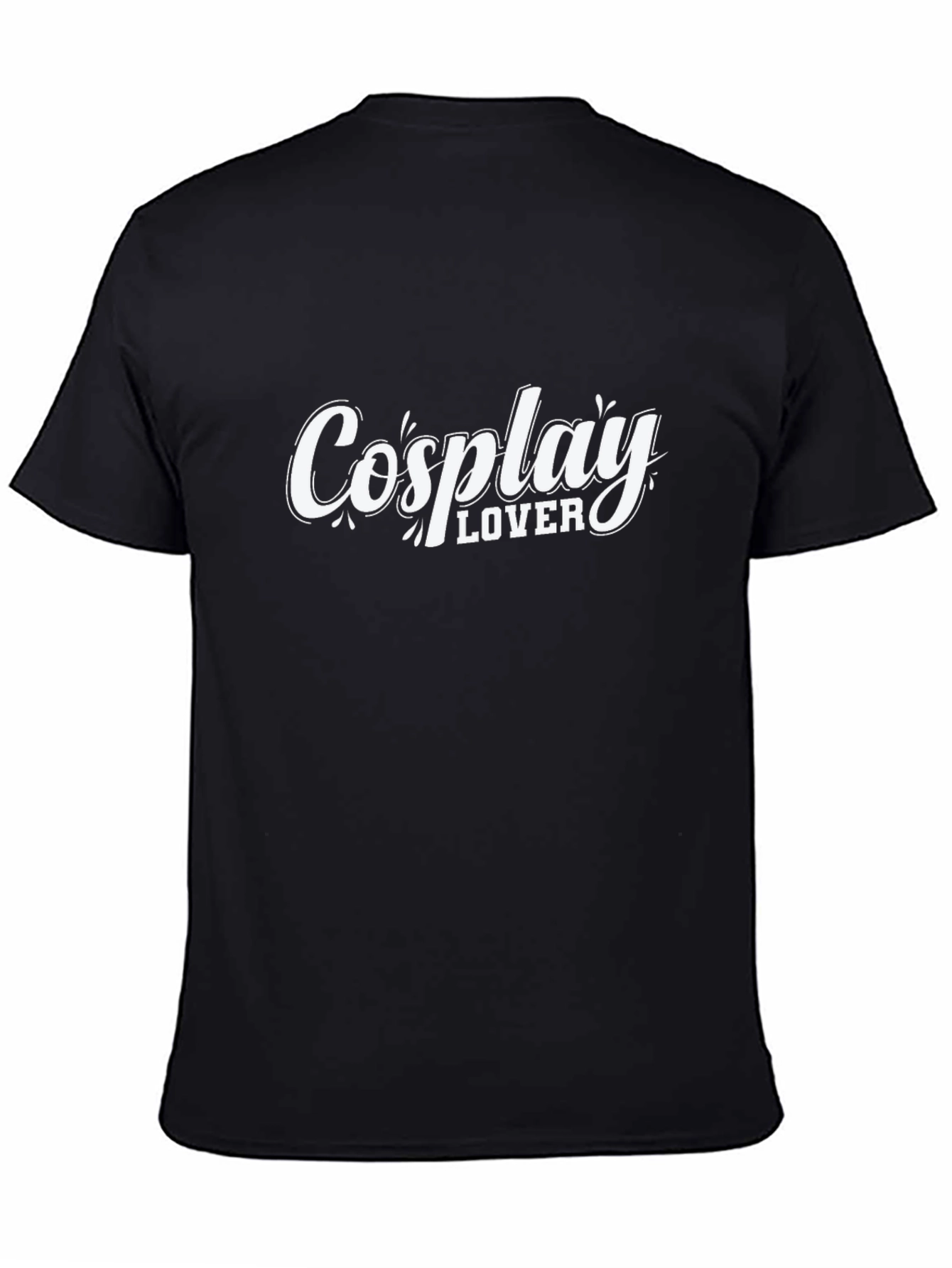 Cosplay Lover T-Shirt - Black Graphic Tee