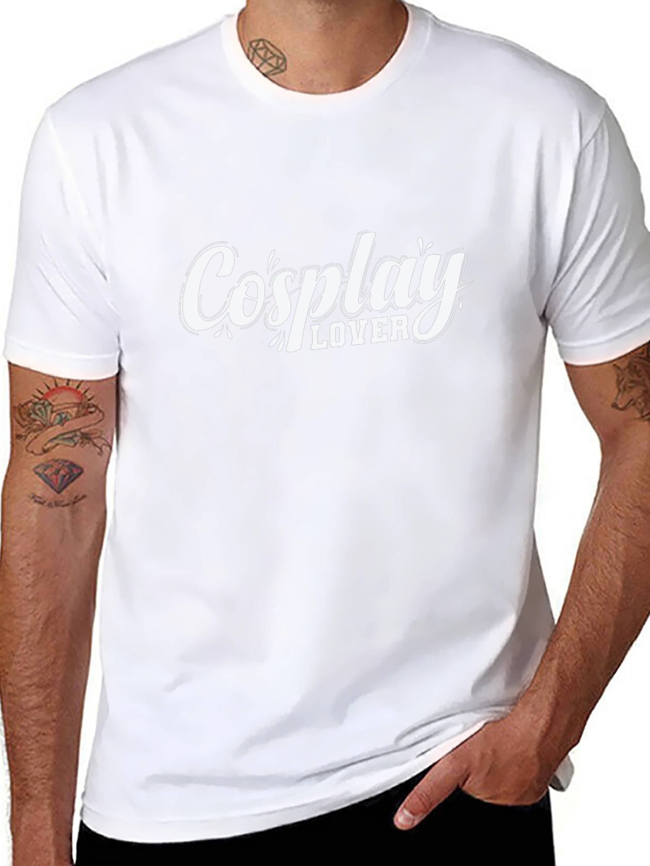 Cosplay Lover T-Shirt - Black Graphic Tee