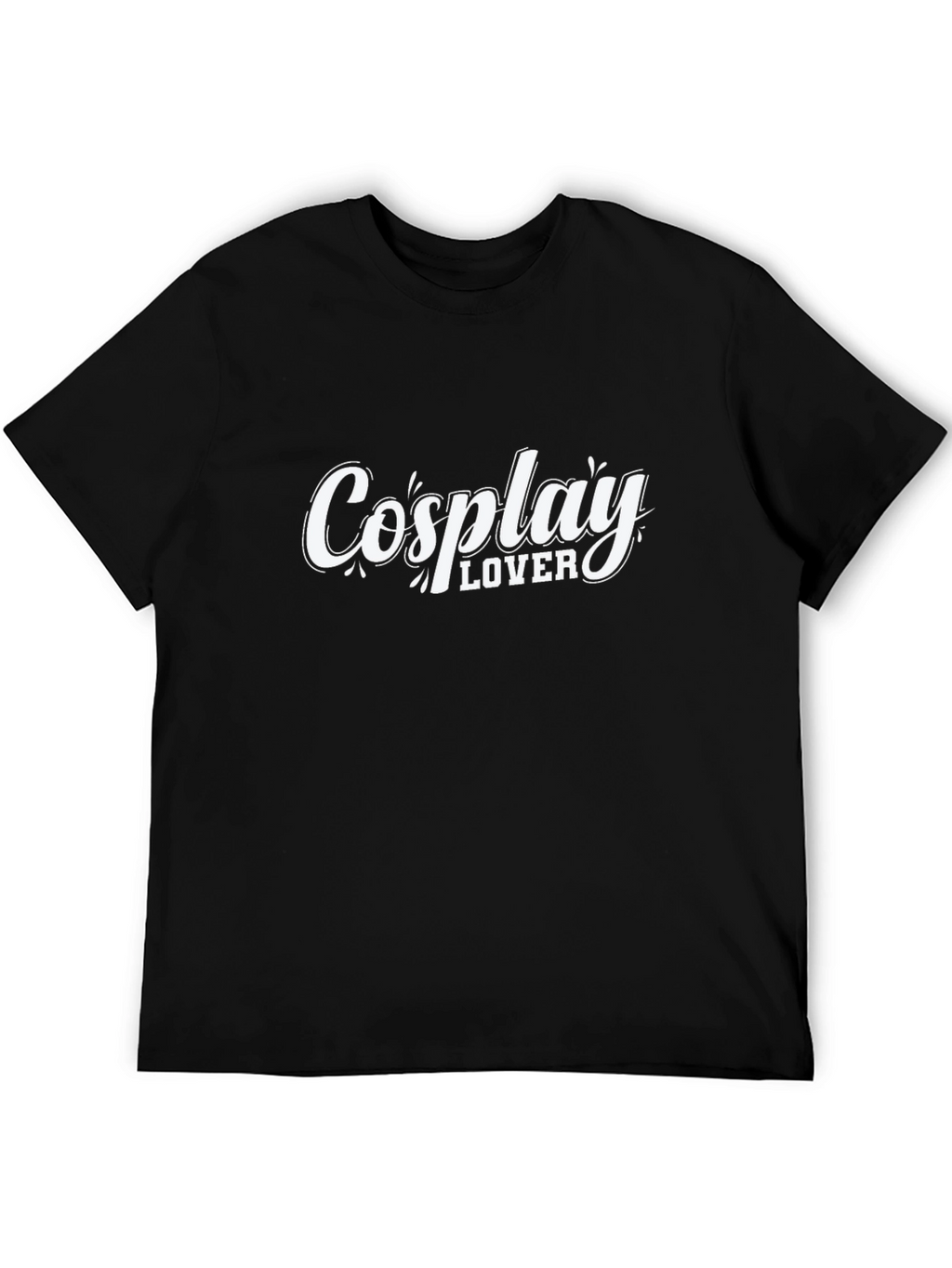 Cosplay Lover T-Shirt - Black Graphic Tee