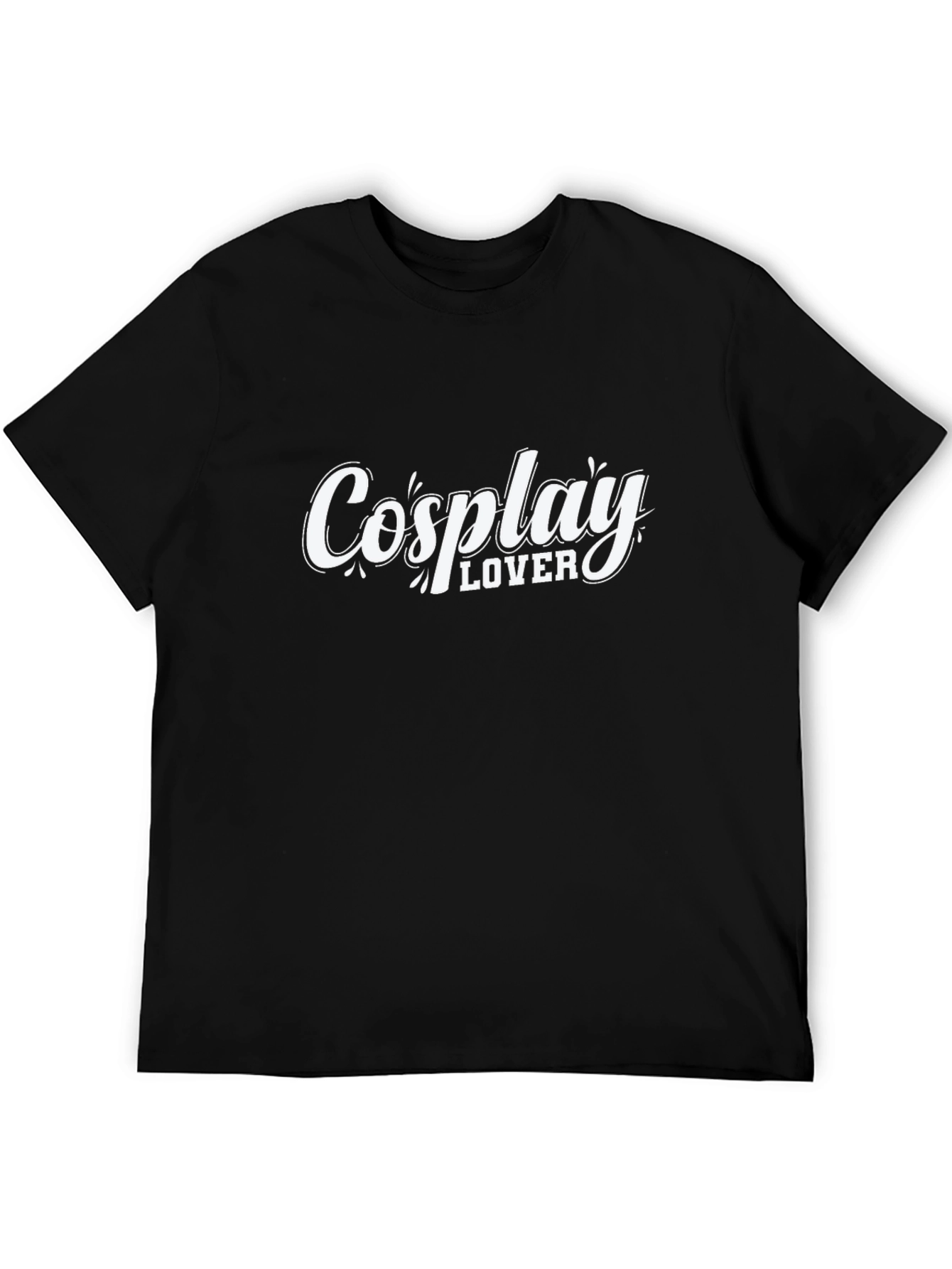 Cosplay Lover T-Shirt - Black Graphic Tee
