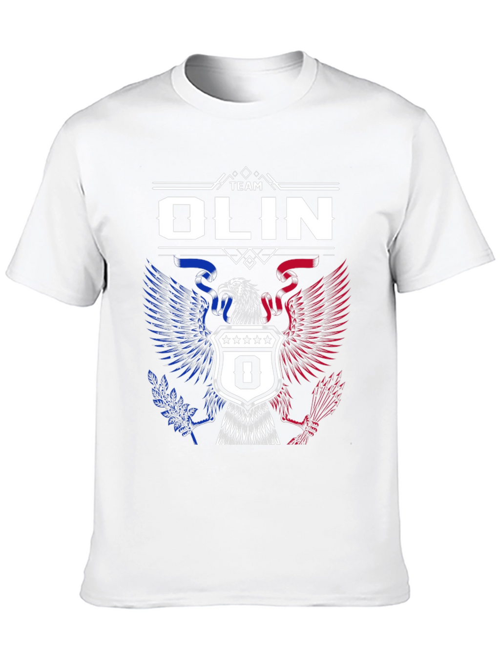 Team Olin Eagle Graphic T-Shirt - Patriotic Style