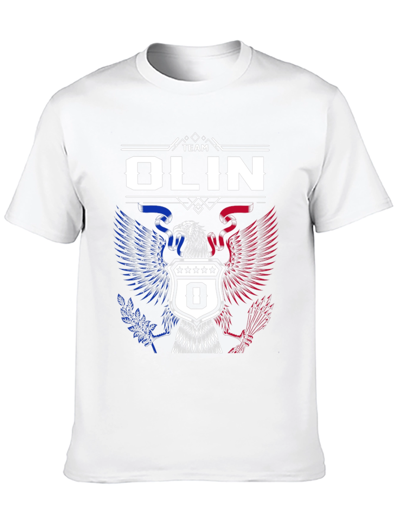Team Olin Eagle Graphic T-Shirt - Patriotic Style