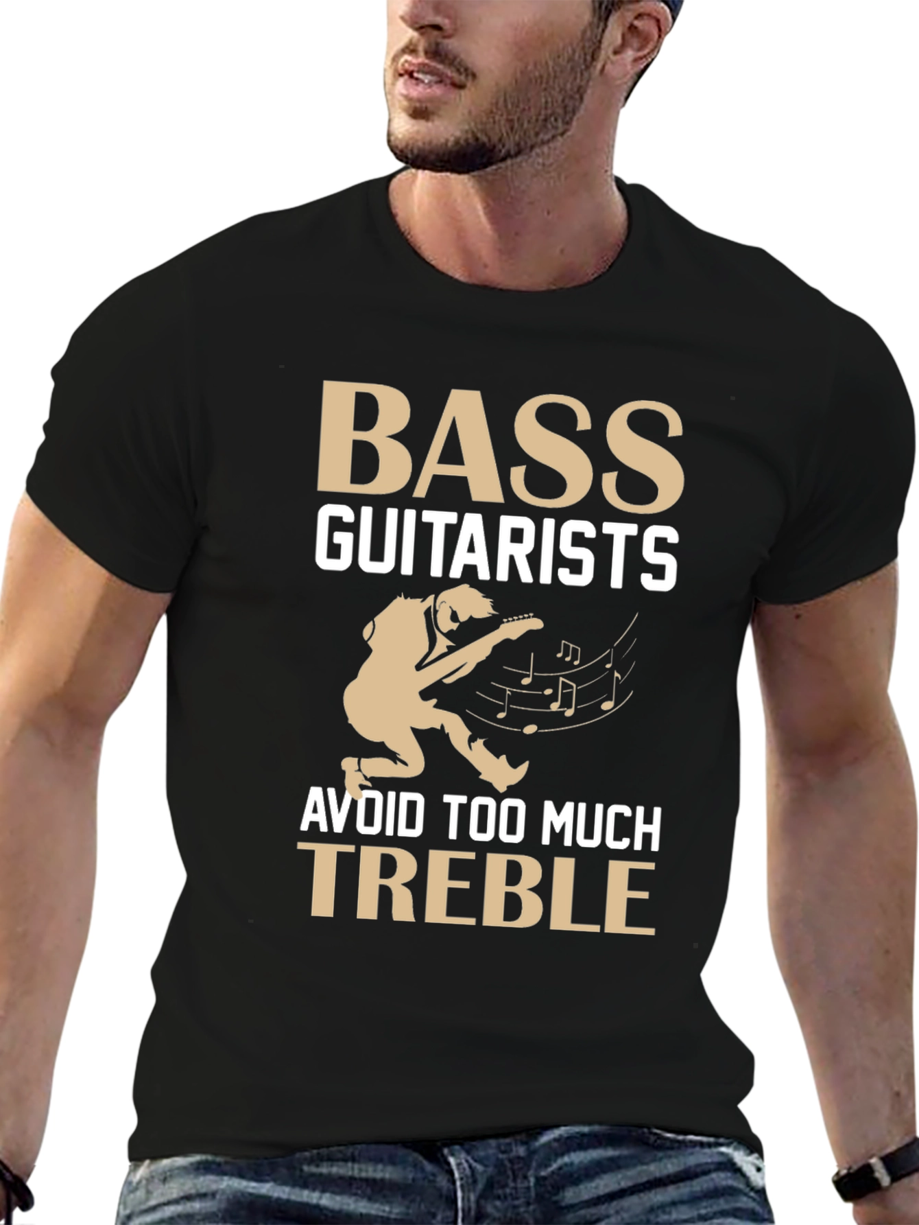 Bass Guitarists Avoid Treble T-Shirt