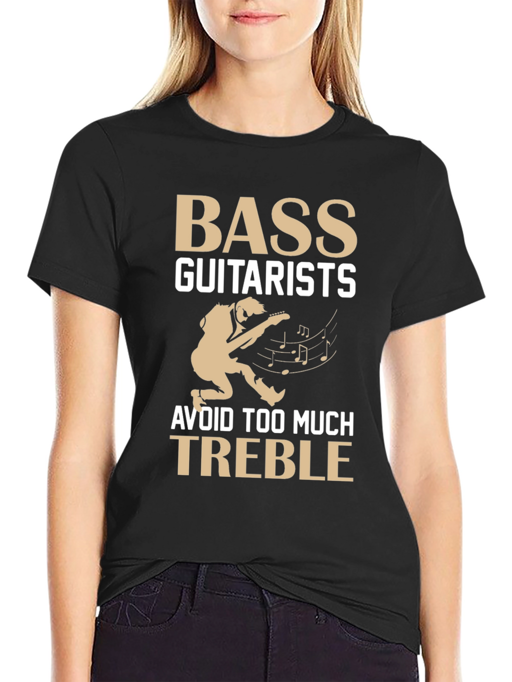 Bass Guitarists Avoid Treble T-Shirt