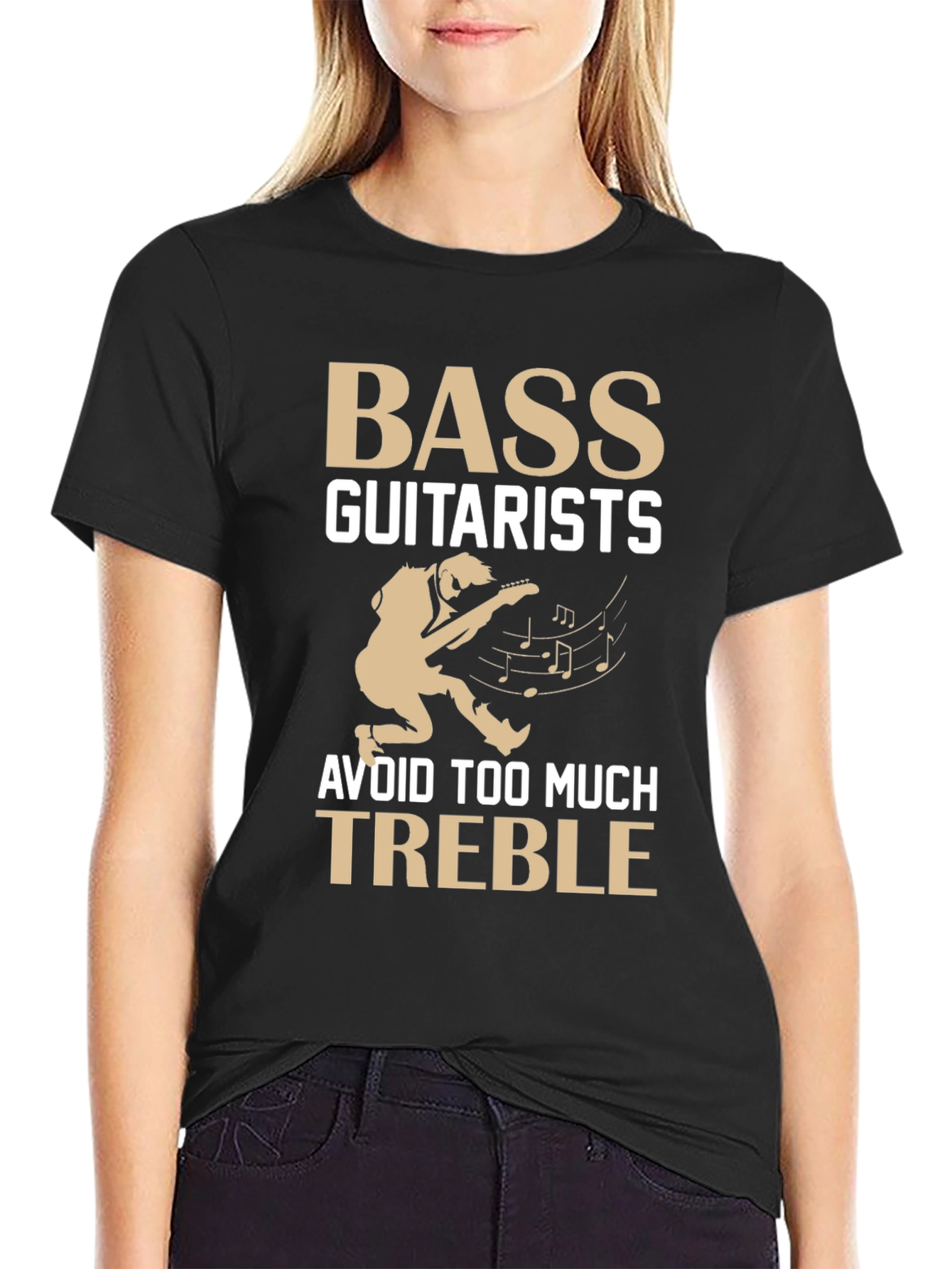 Bass Guitarists Avoid Treble T-Shirt