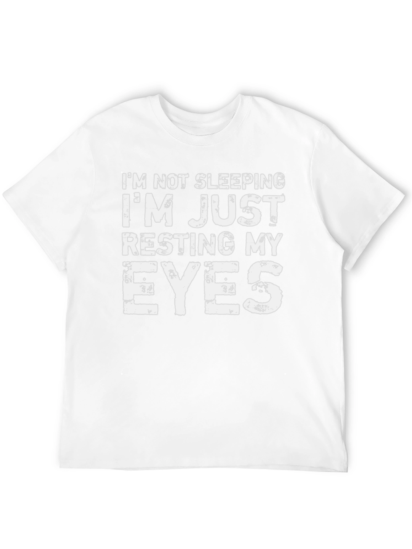 Resting My Eyes Funny Graphic Tee