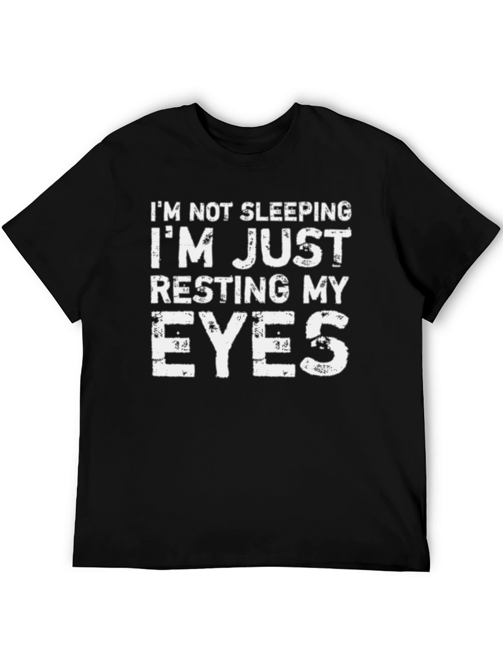 Resting My Eyes Funny Graphic Tee