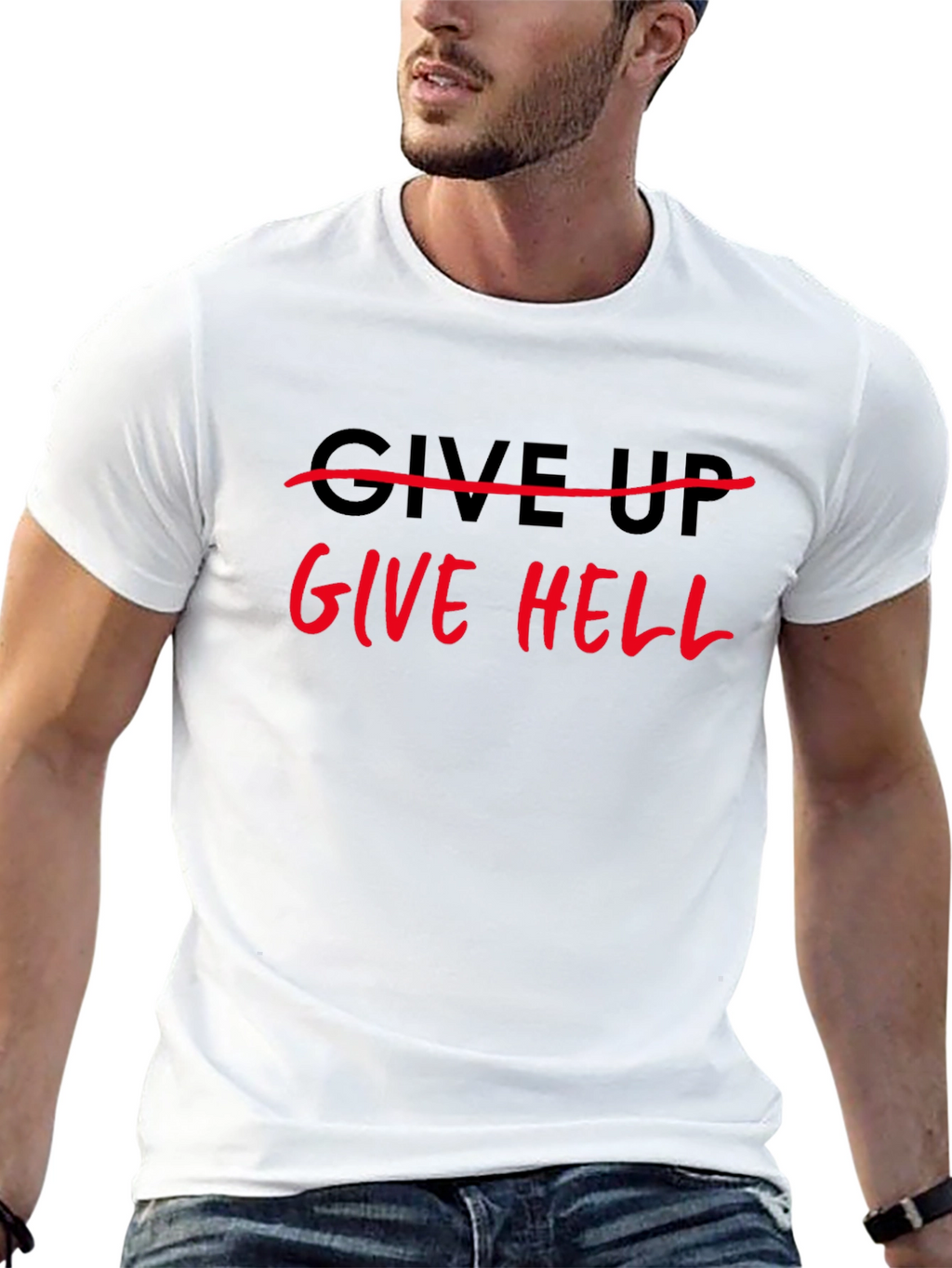 Give Hell Black T-Shirt