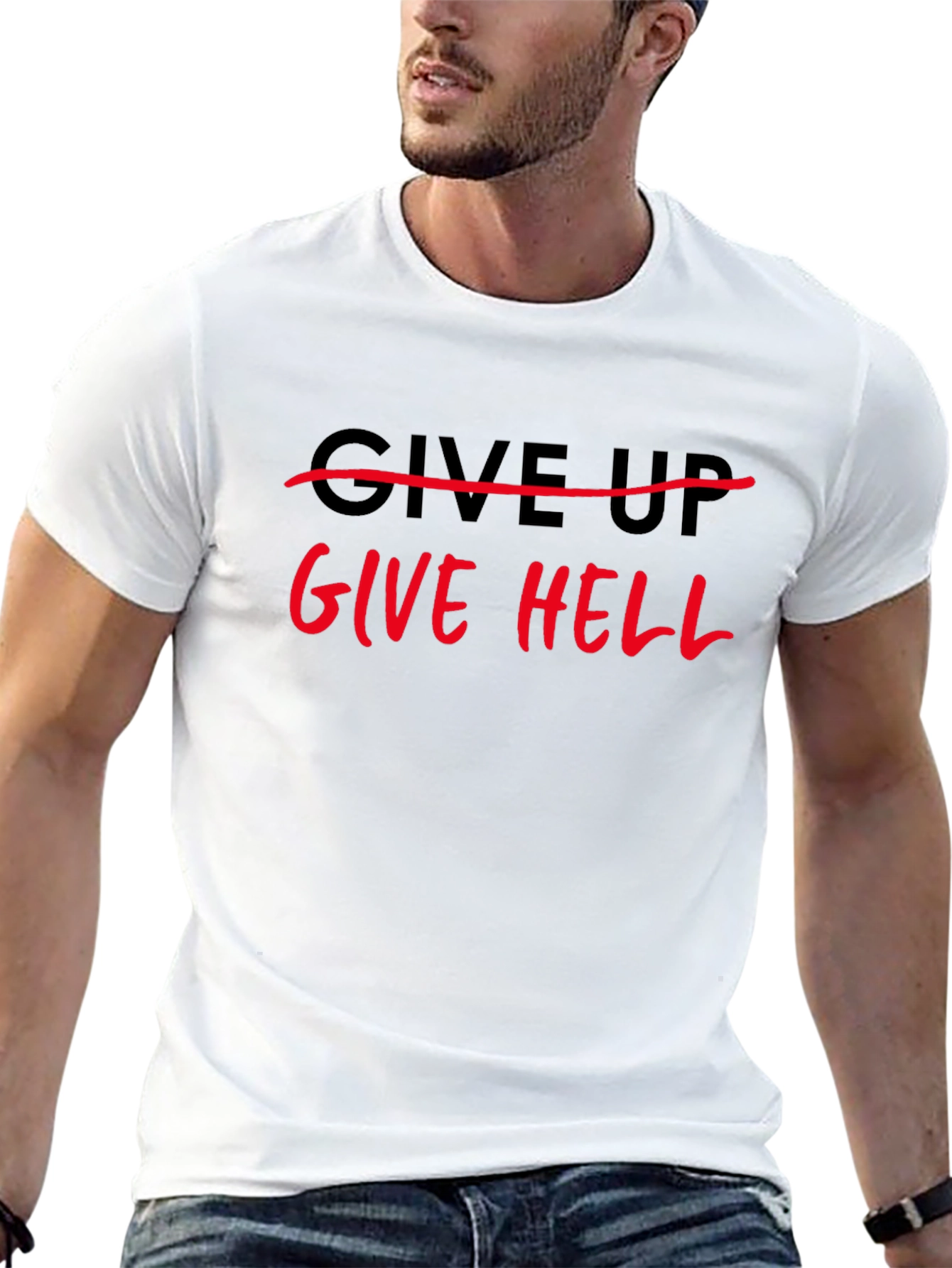 Give Hell Black T-Shirt