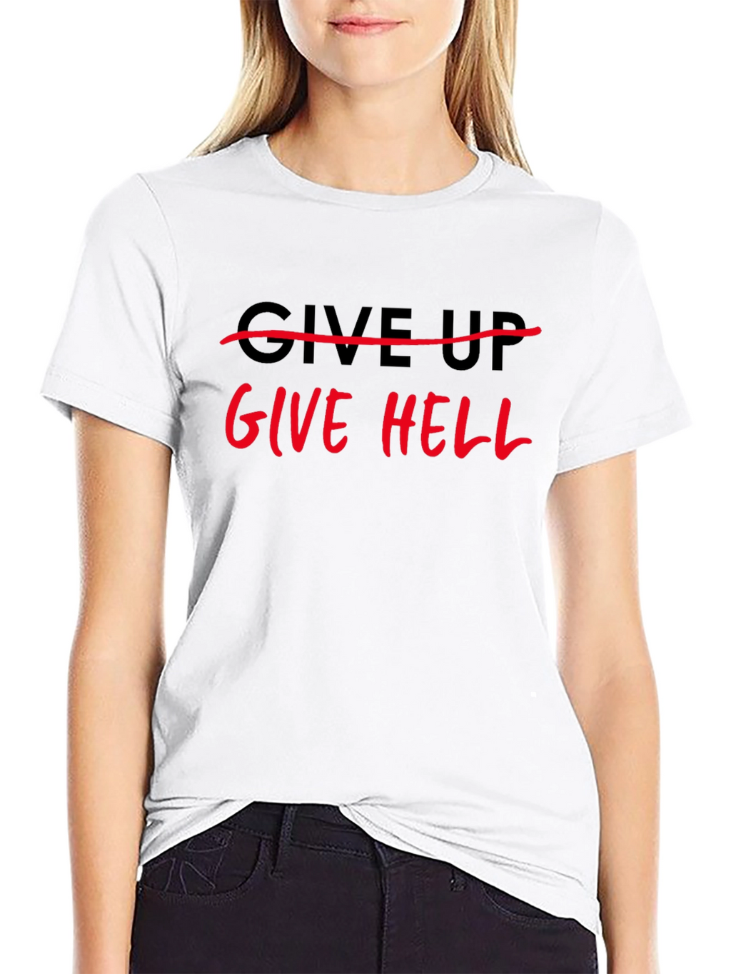 Give Hell Black T-Shirt