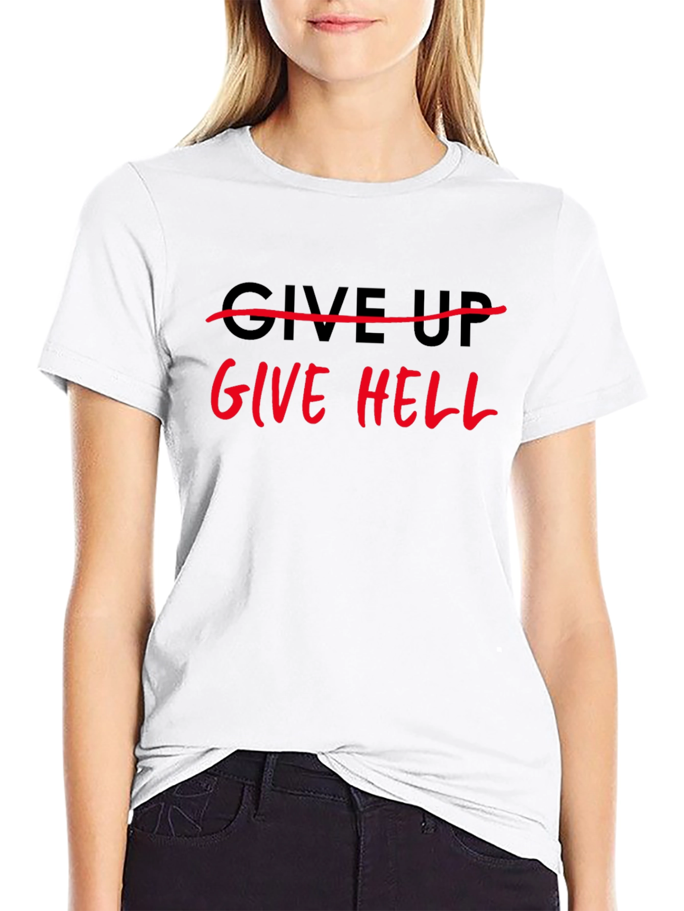 Give Hell Black T-Shirt