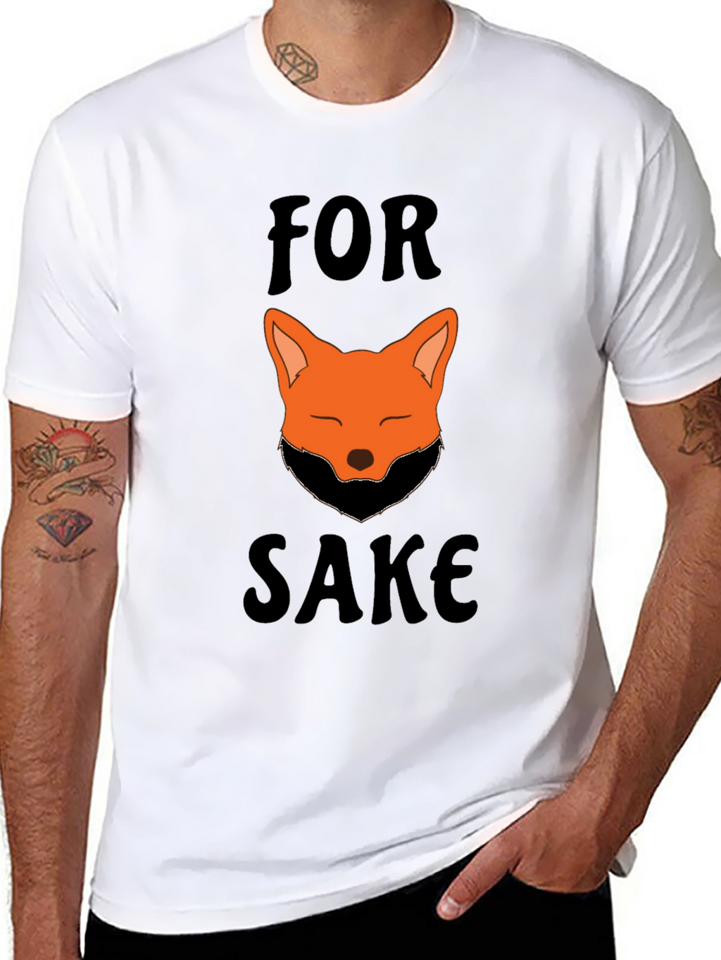 Fox Sake Graphic T-Shirt