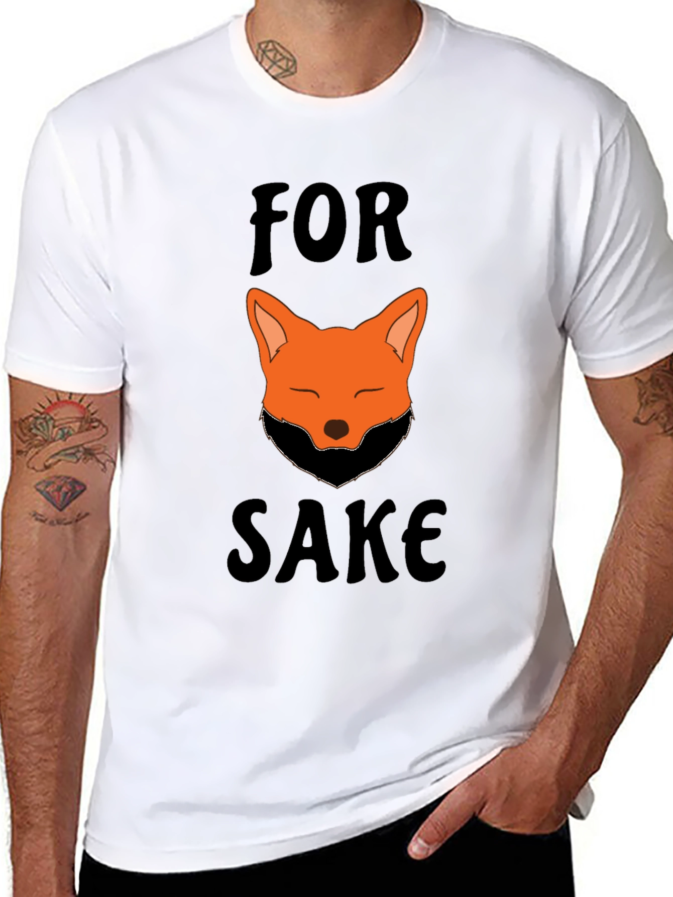 Fox Sake Graphic T-Shirt