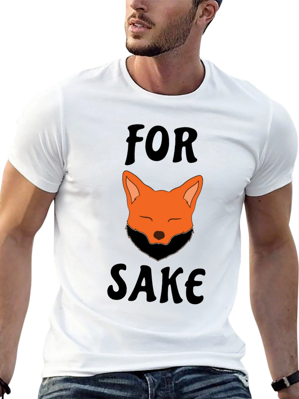 Fox Sake Graphic T-Shirt