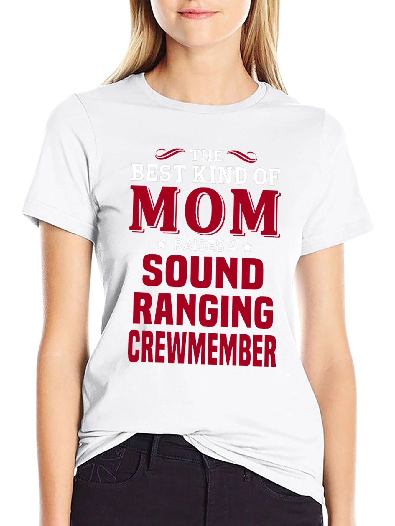 Sound Ranging Crewmember Mom T-Shirt