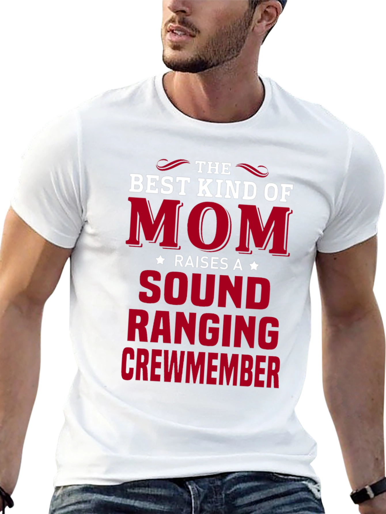 Sound Ranging Crewmember Mom T-Shirt