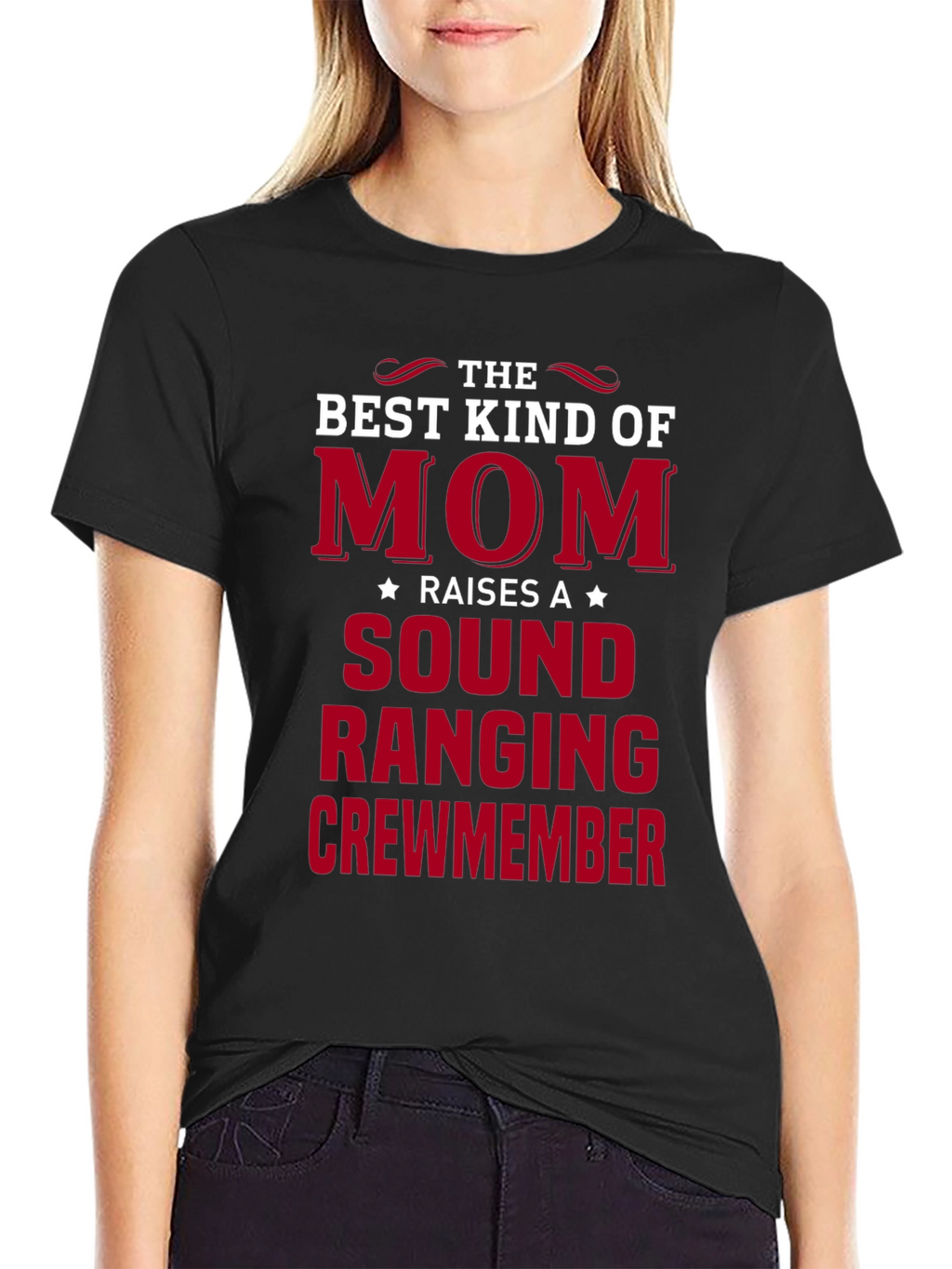 Sound Ranging Crewmember Mom T-Shirt