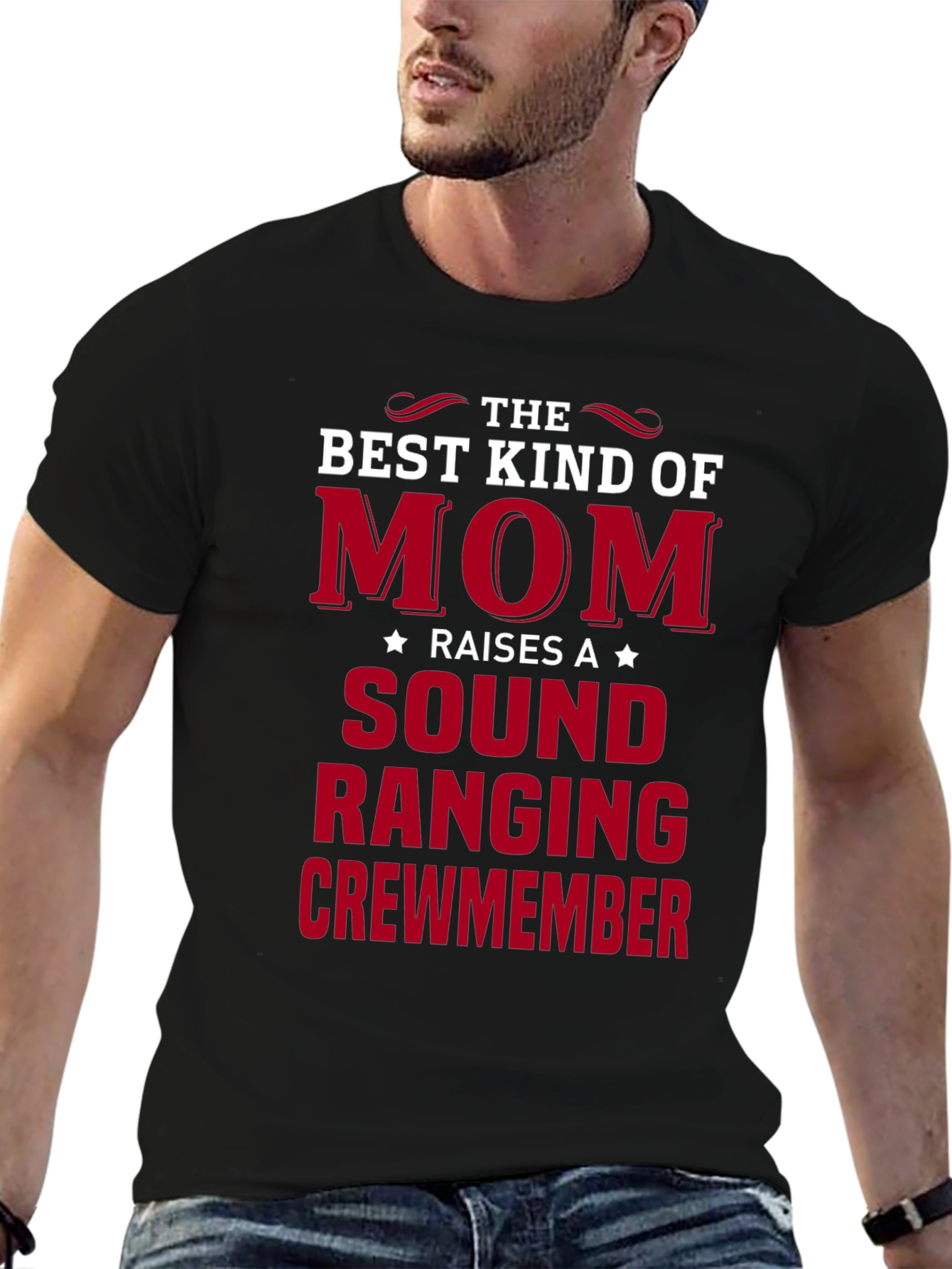 Sound Ranging Crewmember Mom T-Shirt