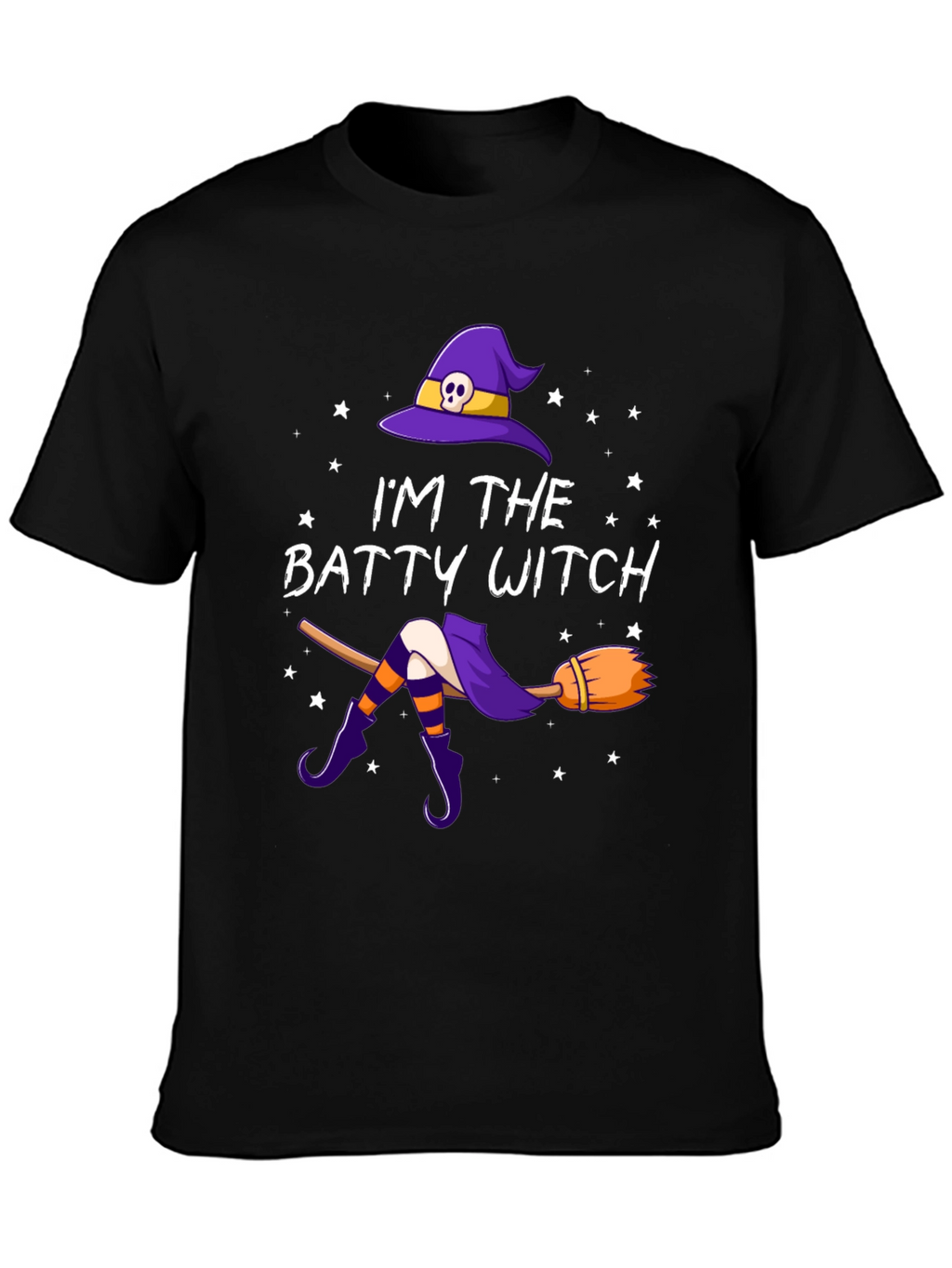 Batty Witch T-Shirt - Halloween Apparel