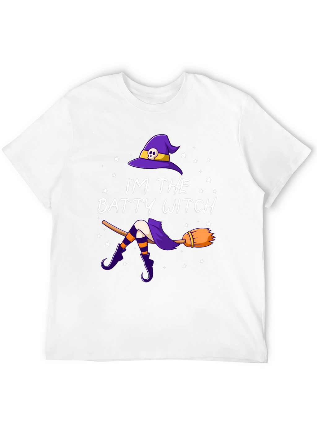 Batty Witch T-Shirt - Halloween Apparel