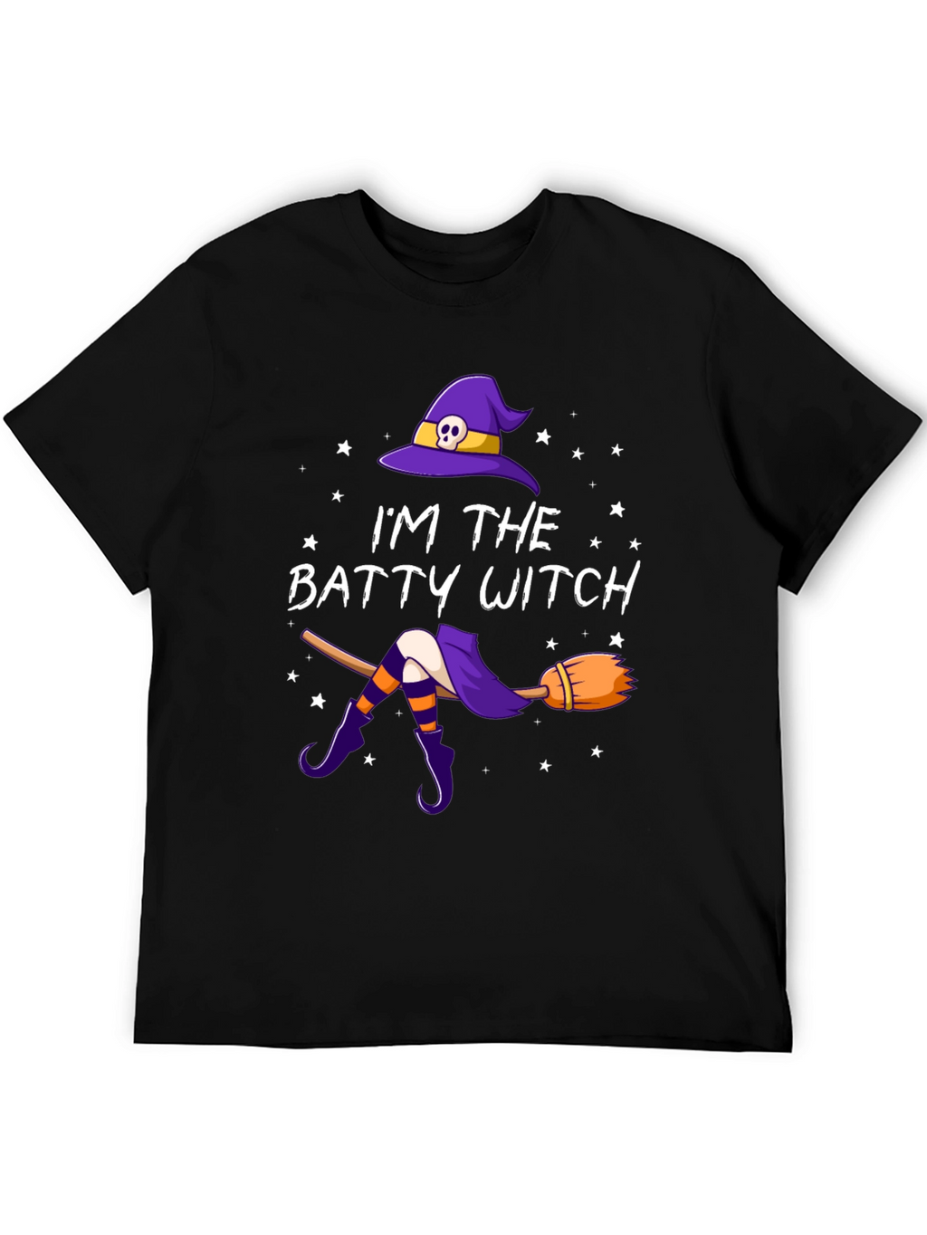 Batty Witch T-Shirt - Halloween Apparel