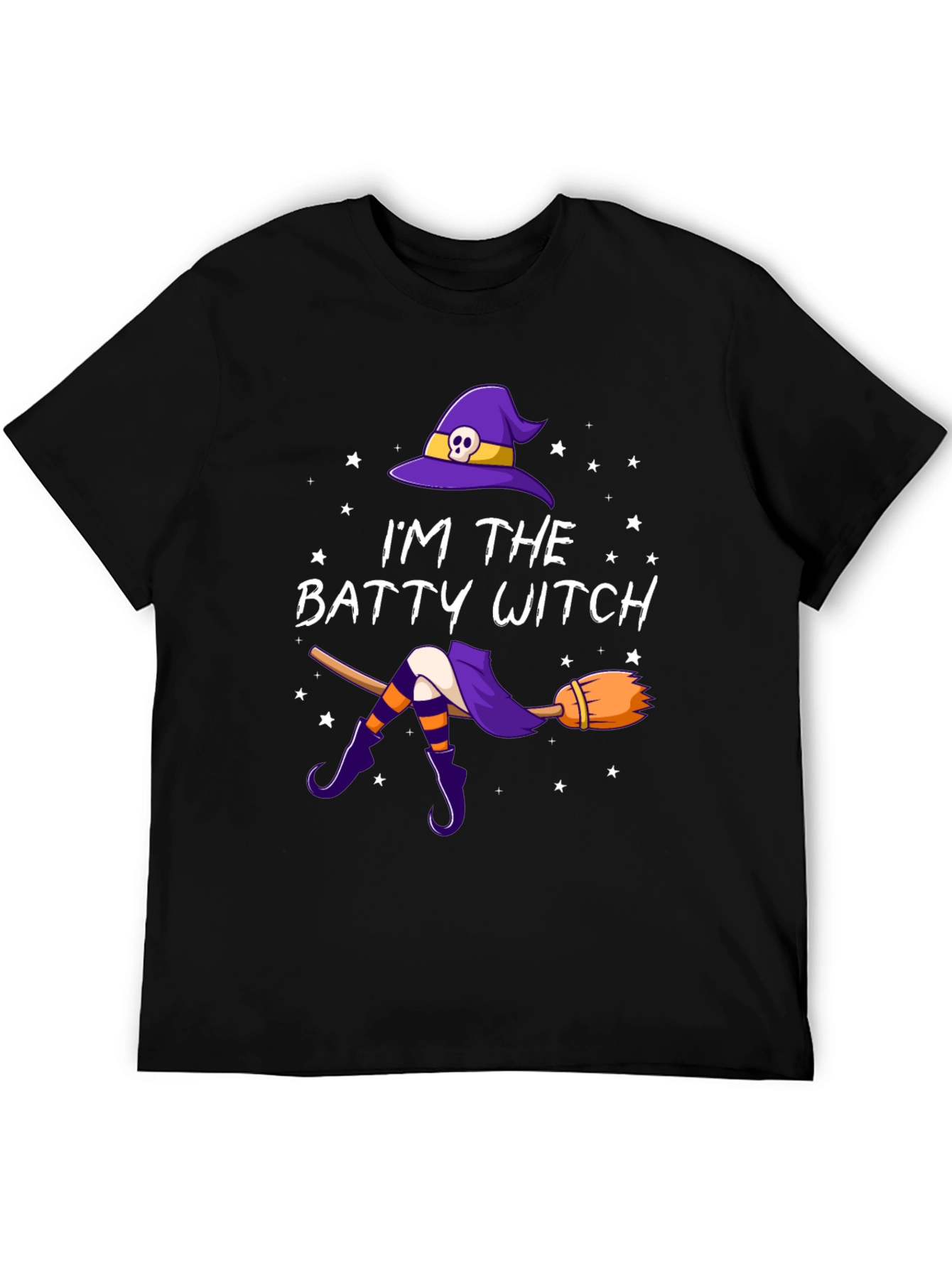 Batty Witch T-Shirt - Halloween Apparel