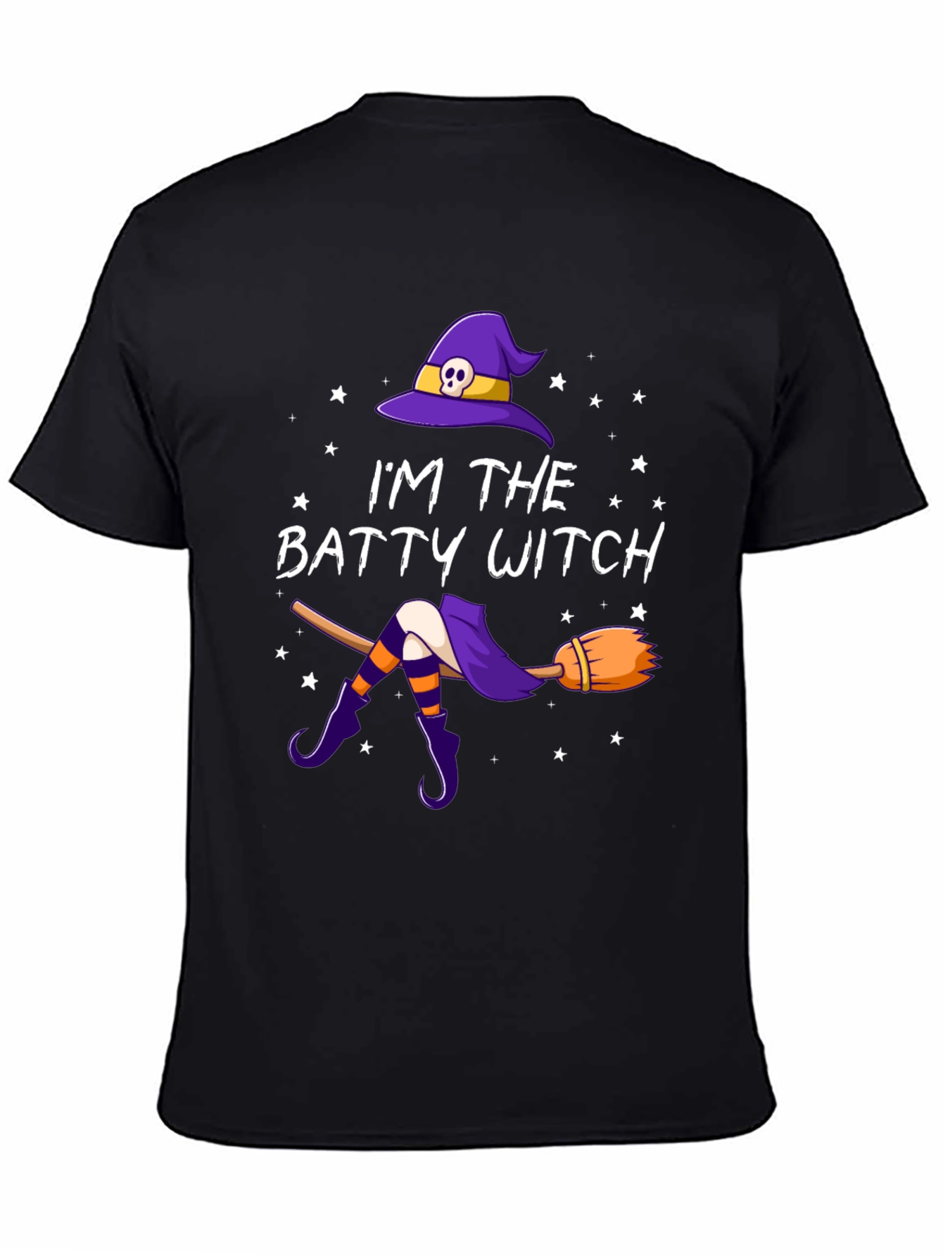 Batty Witch T-Shirt - Halloween Apparel